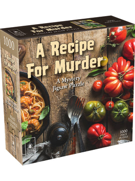 A Recipe for Murder - Mystery Jigsaw Puzzle: 1000 Pcs