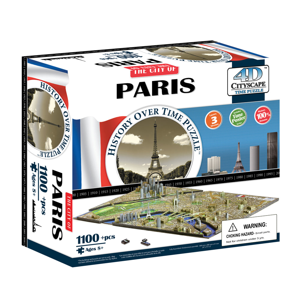 4D Cityscape 4D Cityscape Time Puzzle - Paris, France