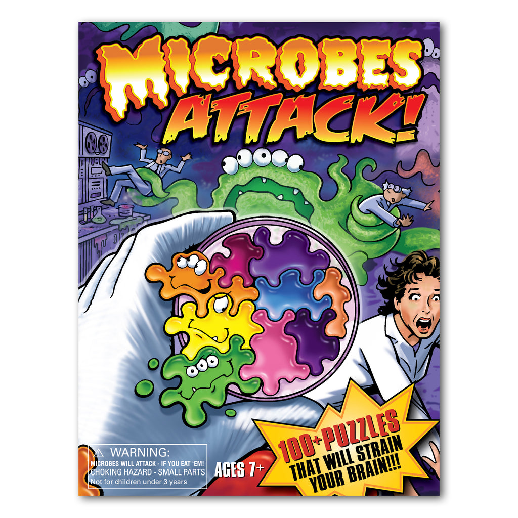 Daddy-O Microbes ATTACK! Brain Teaser