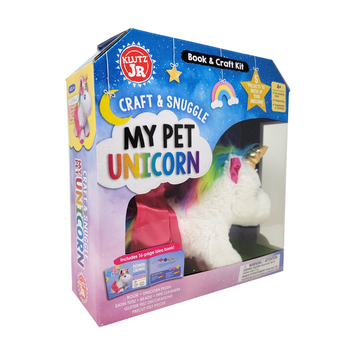 Unicorn & Mermaid Kids Craft Kits, Color-in Puzzles, Party Activity, 8  Pre-cut Puzzles in a Package, for Age 3 and Up. 