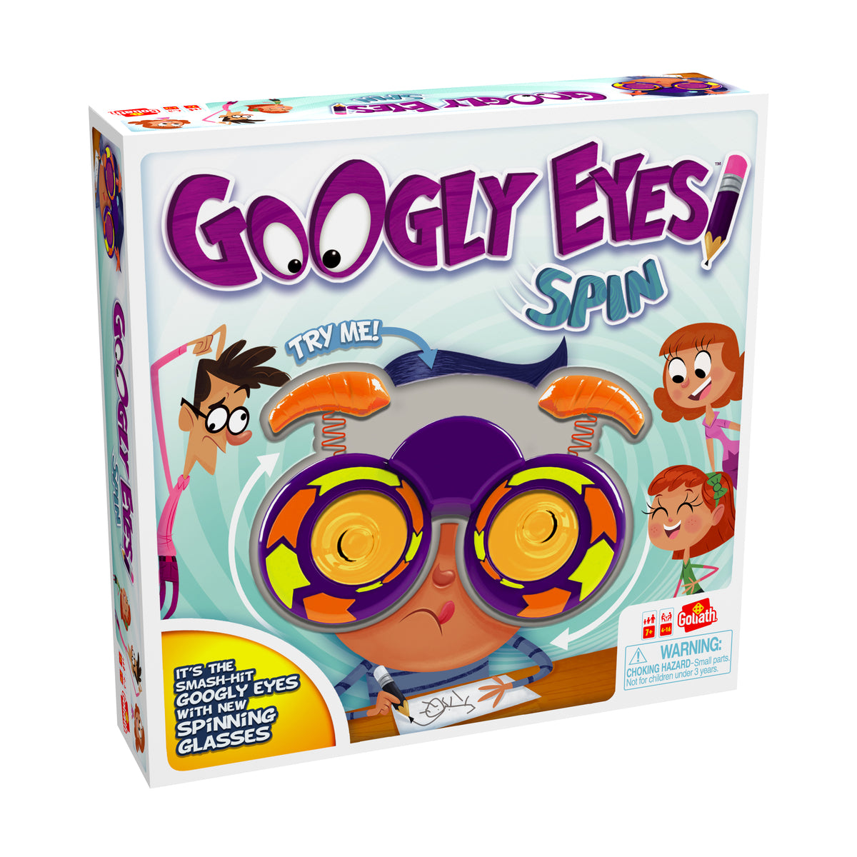 Googly Eyes Spin | Family Games | AreYouGame