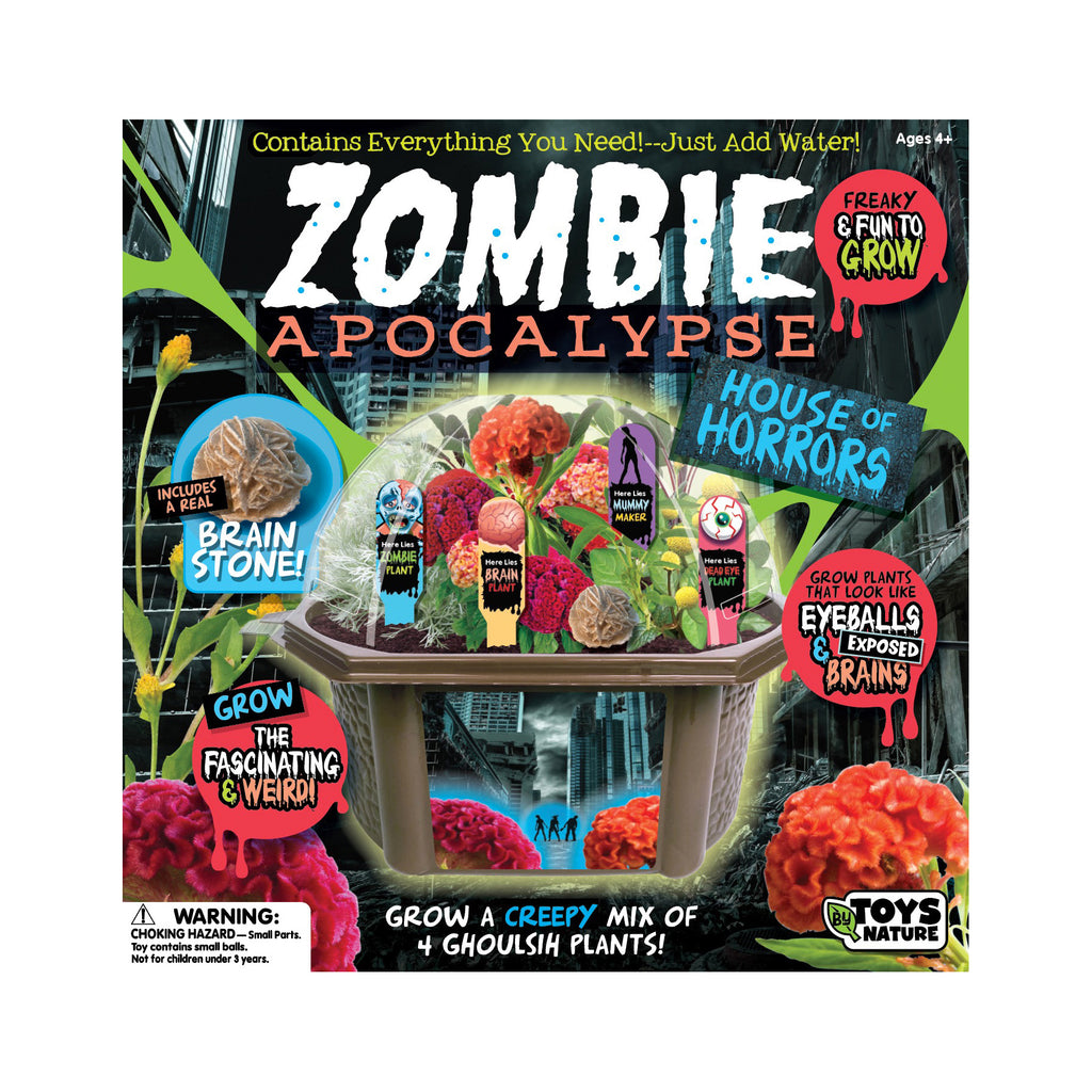 Toys by Nature Biosphere Terrarium - Zombie Apocalypse House of Horrors