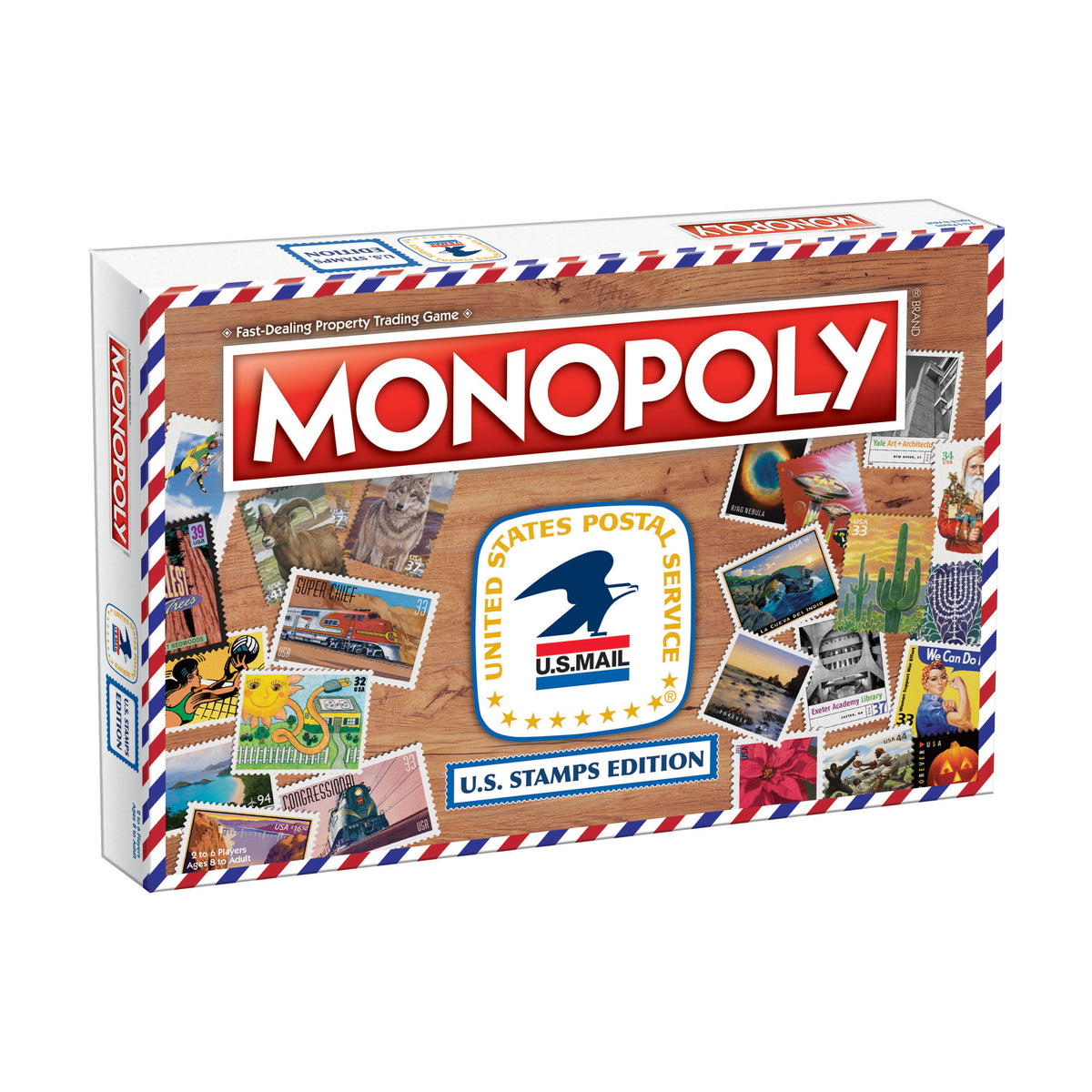 Monopoly - U.S. Stamps Edition | AreYouGame – AreYouGame.com