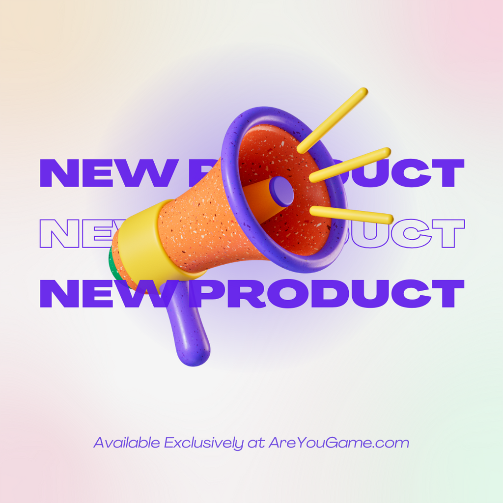 New & Exclusive AreYouGame Products
