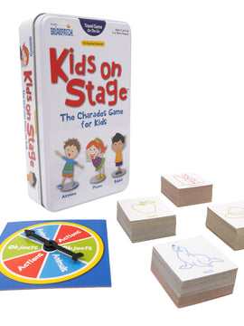 Kids on Stage Charades Game in a Tin