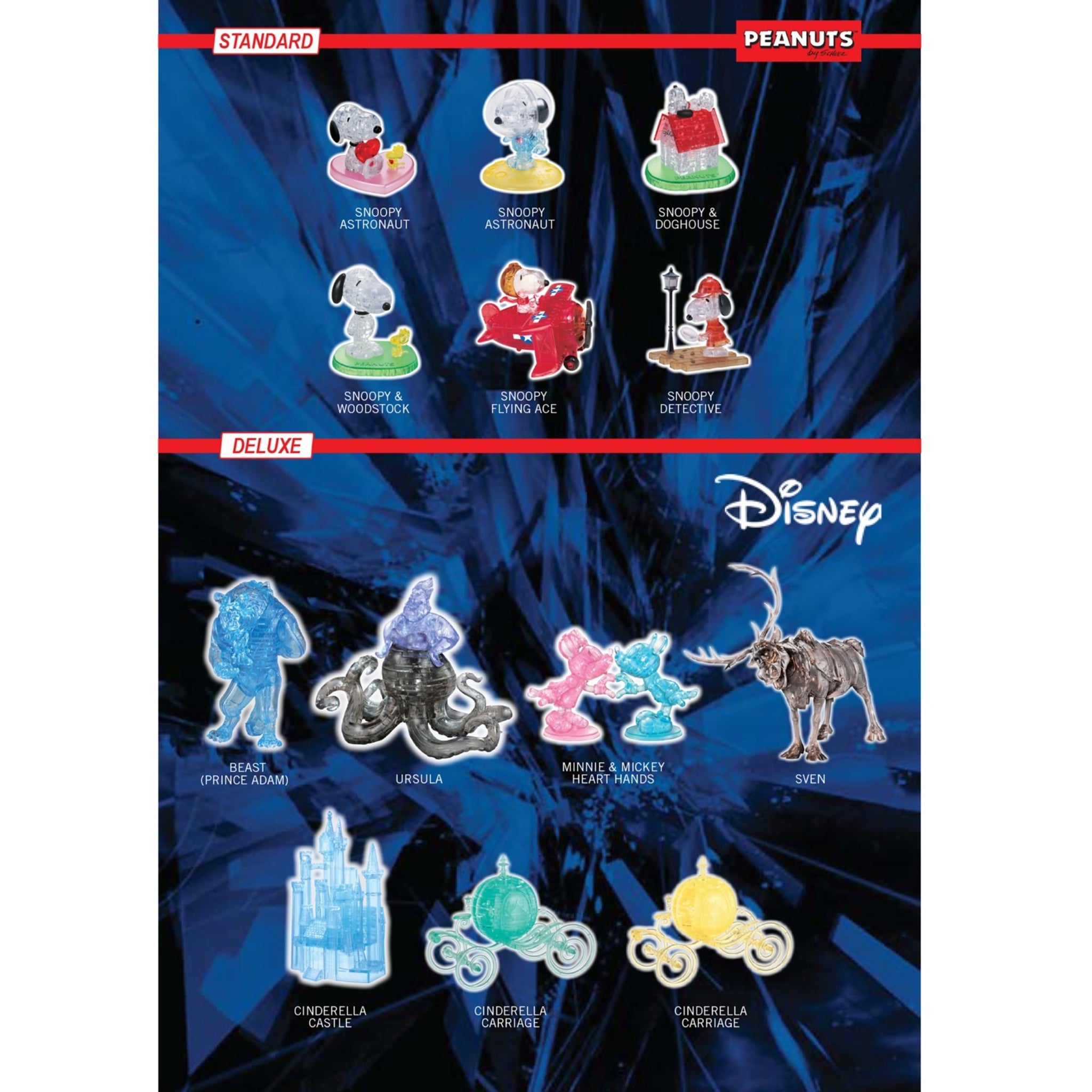 3D Crystal Puzzle - Disney Hula Stitch: 35 Pcs | AreYouGame
