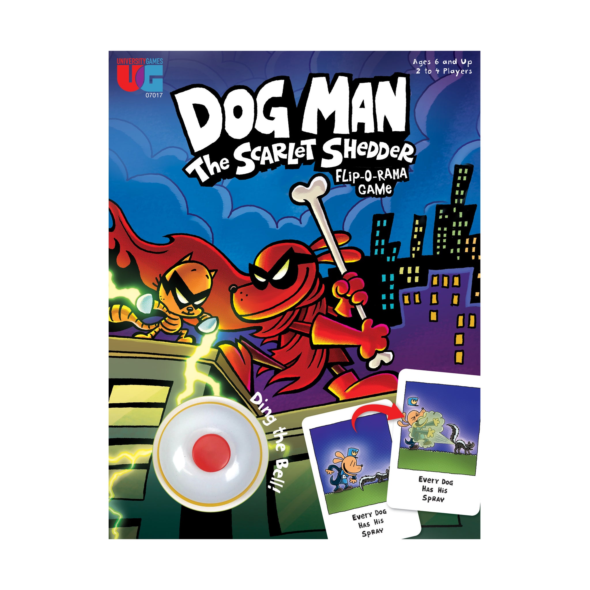 Dog Man - The Scarlet Shedder Flip-O-Rama Game | AreYouGame