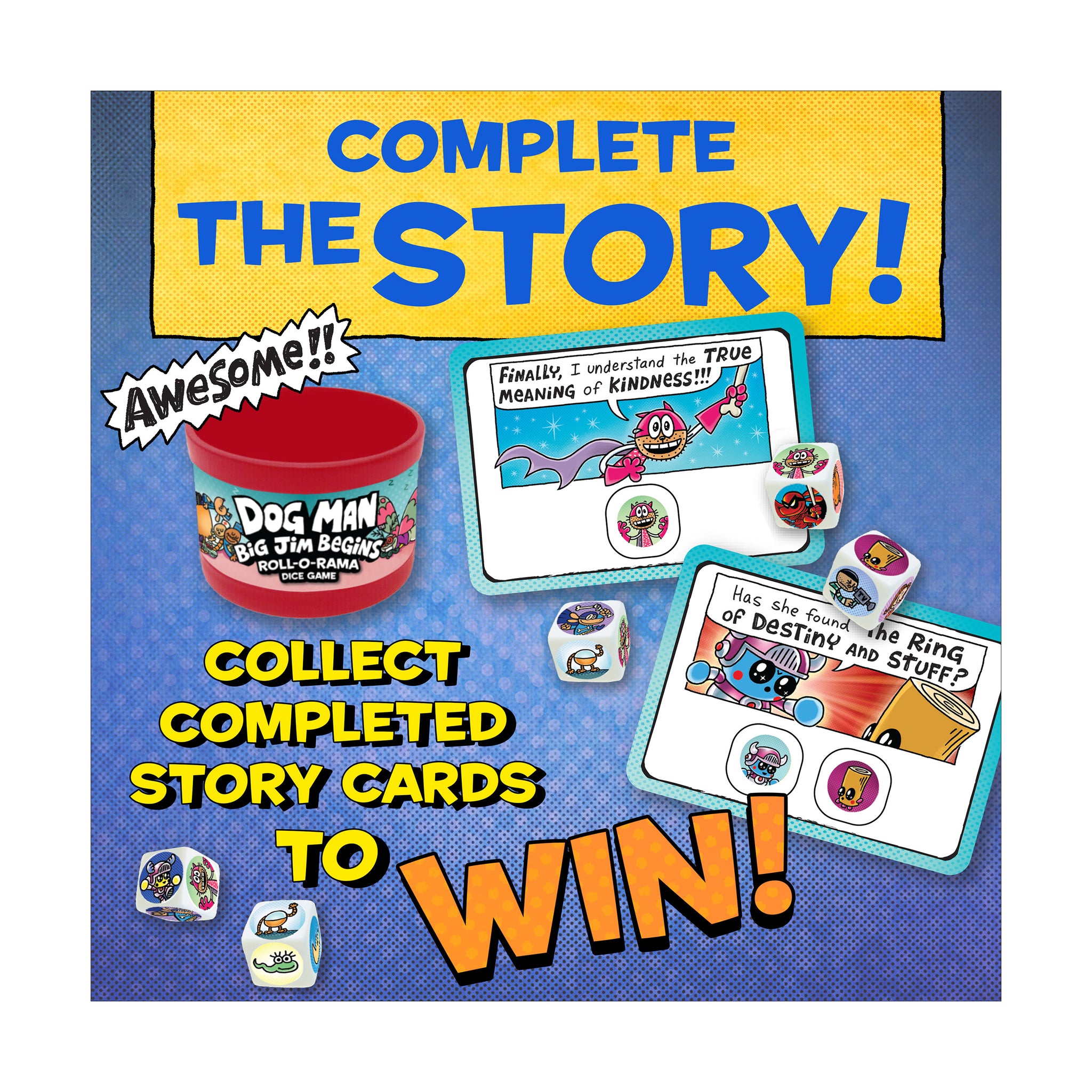 Dog Man - Big Jim Begins Roll-O-Rama Dice Game | AreYouGame