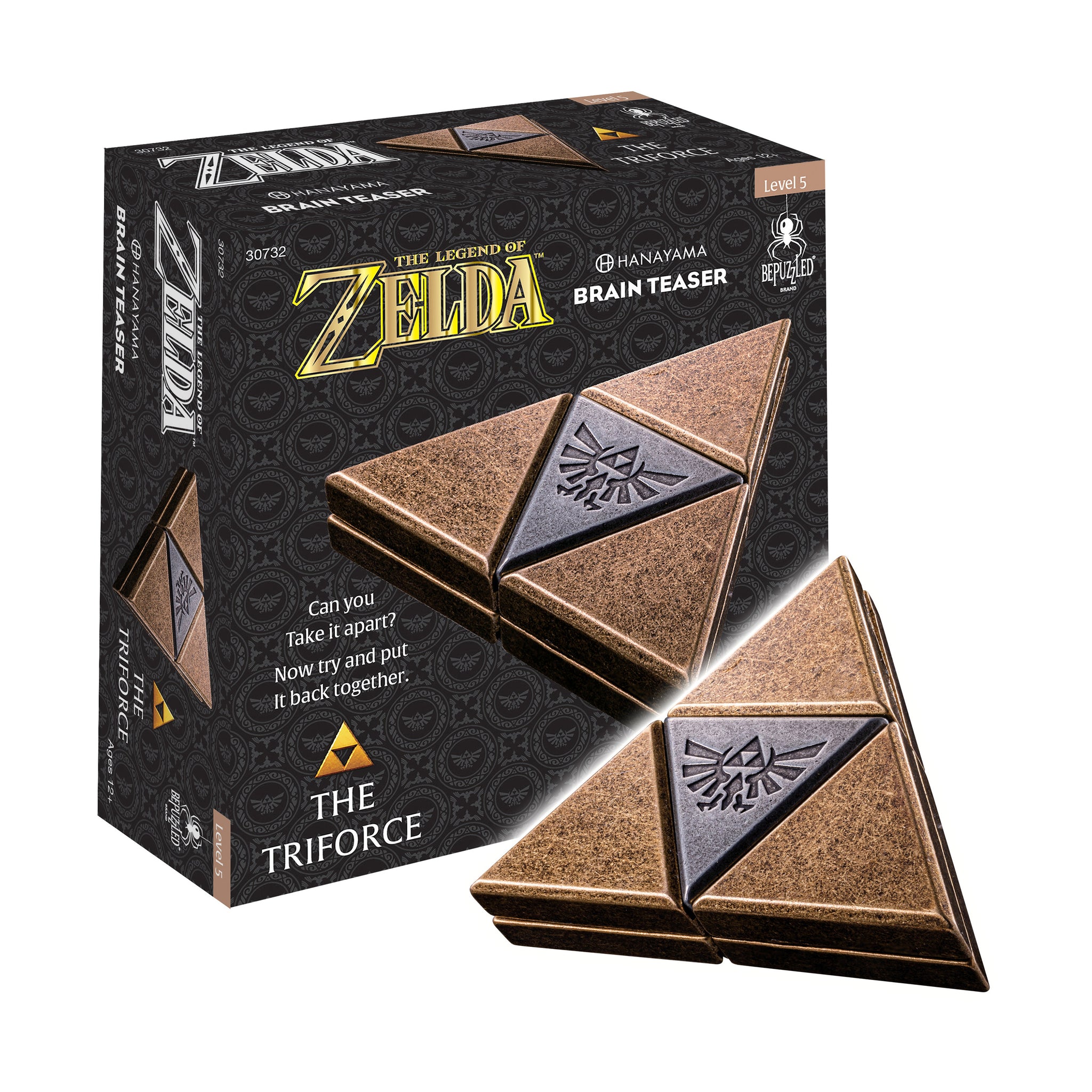 Hanayama Level 5 Cast Puzzle - The Legend of Zelda: Triforce