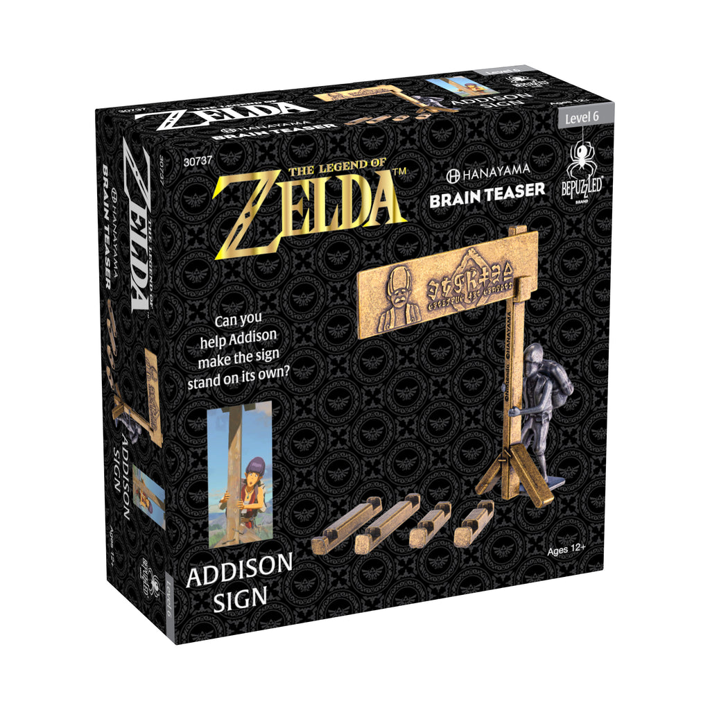 Hanayama Level 6 Cast Puzzle - The Legend of Zelda: Addison Sign