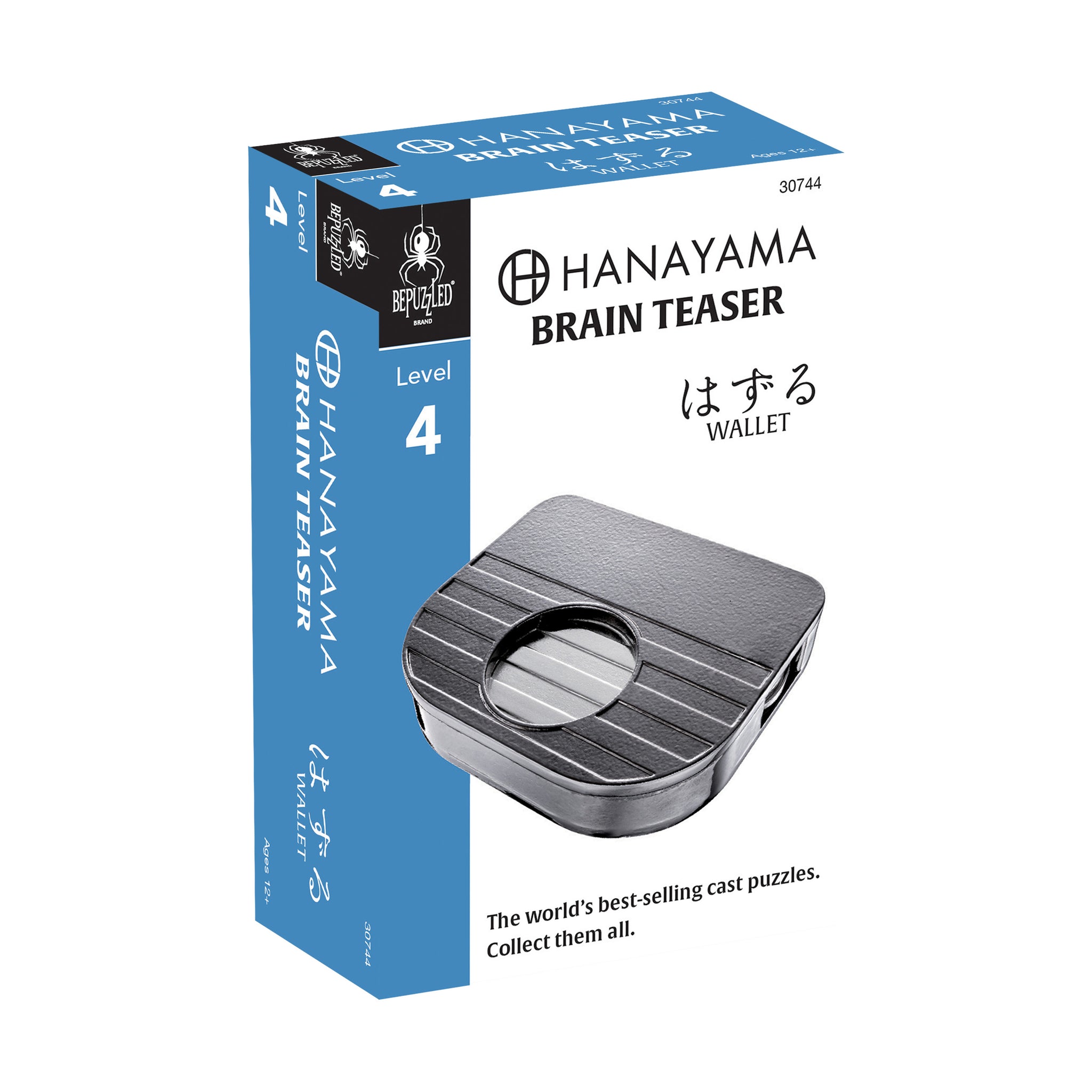 Hanayama Level 4 Cast Puzzle - Wallet | Brainteasers | AreYouGame