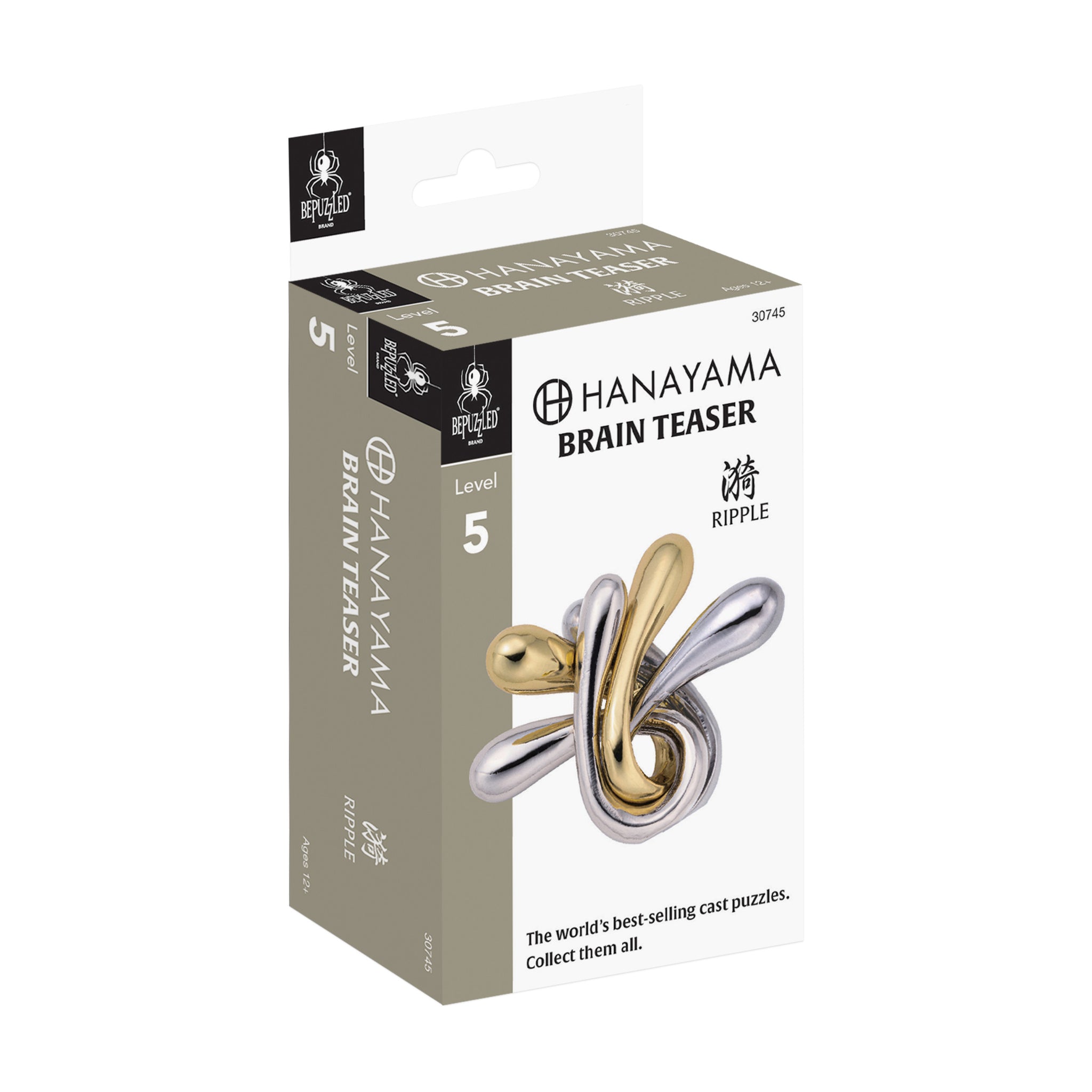 Hanayama Level 5 Cast Puzzle - Ripple | AreYouGame – AreYouGame.com