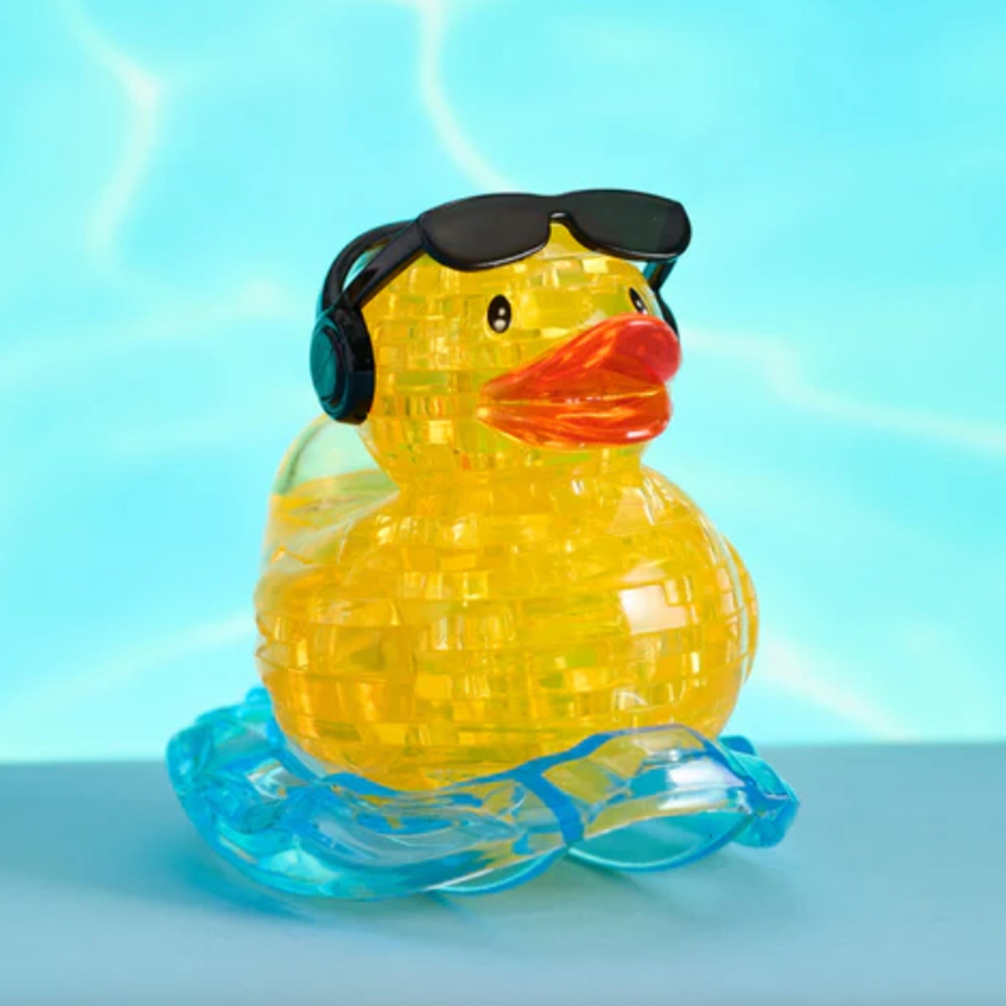 3D Crystal Puzzle - Rock'n Duck: 45 Pcs | AreYouGame – AreYouGame.com