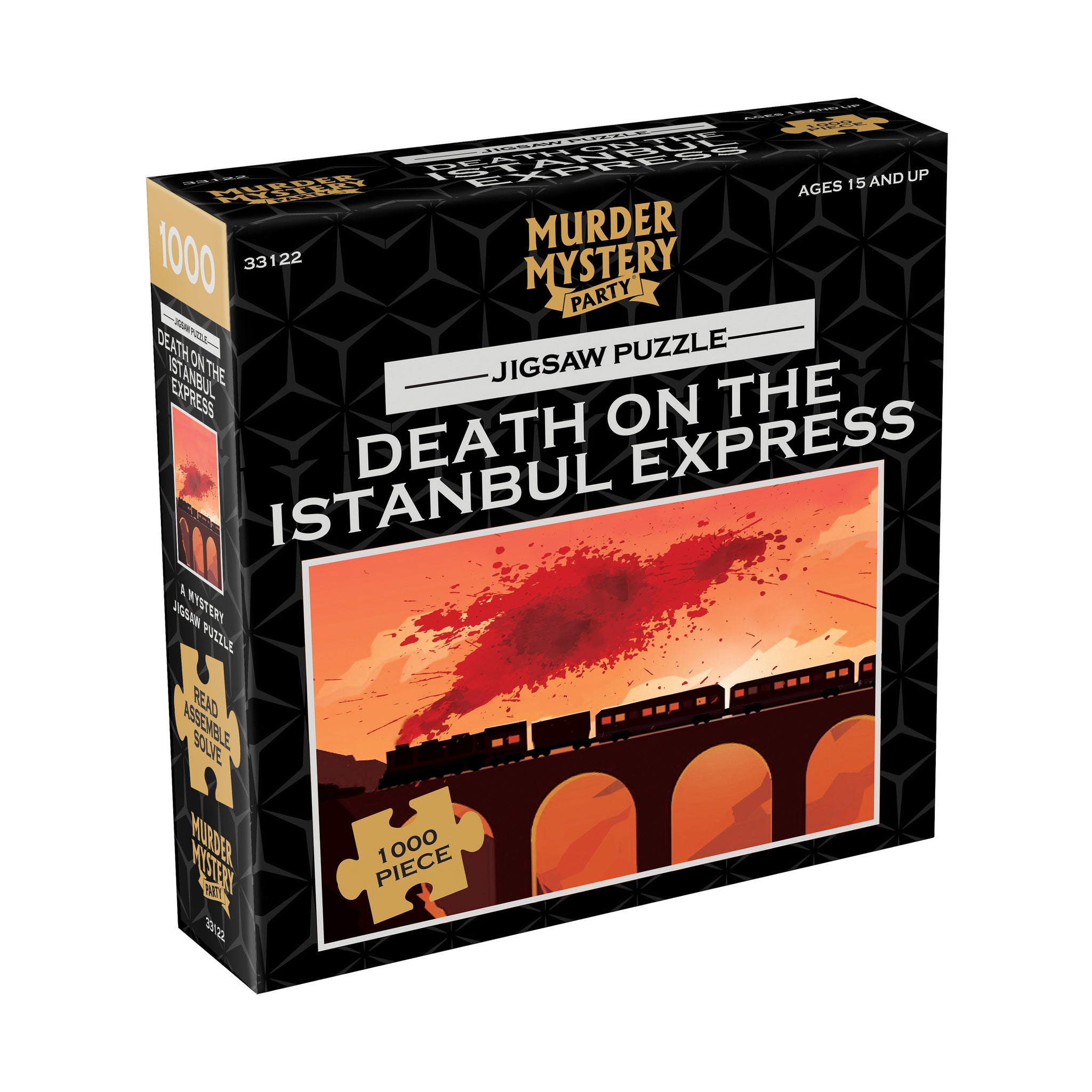 The Orient Express Classic Mystery Jigsaw Puzzle: 1000 Pcs