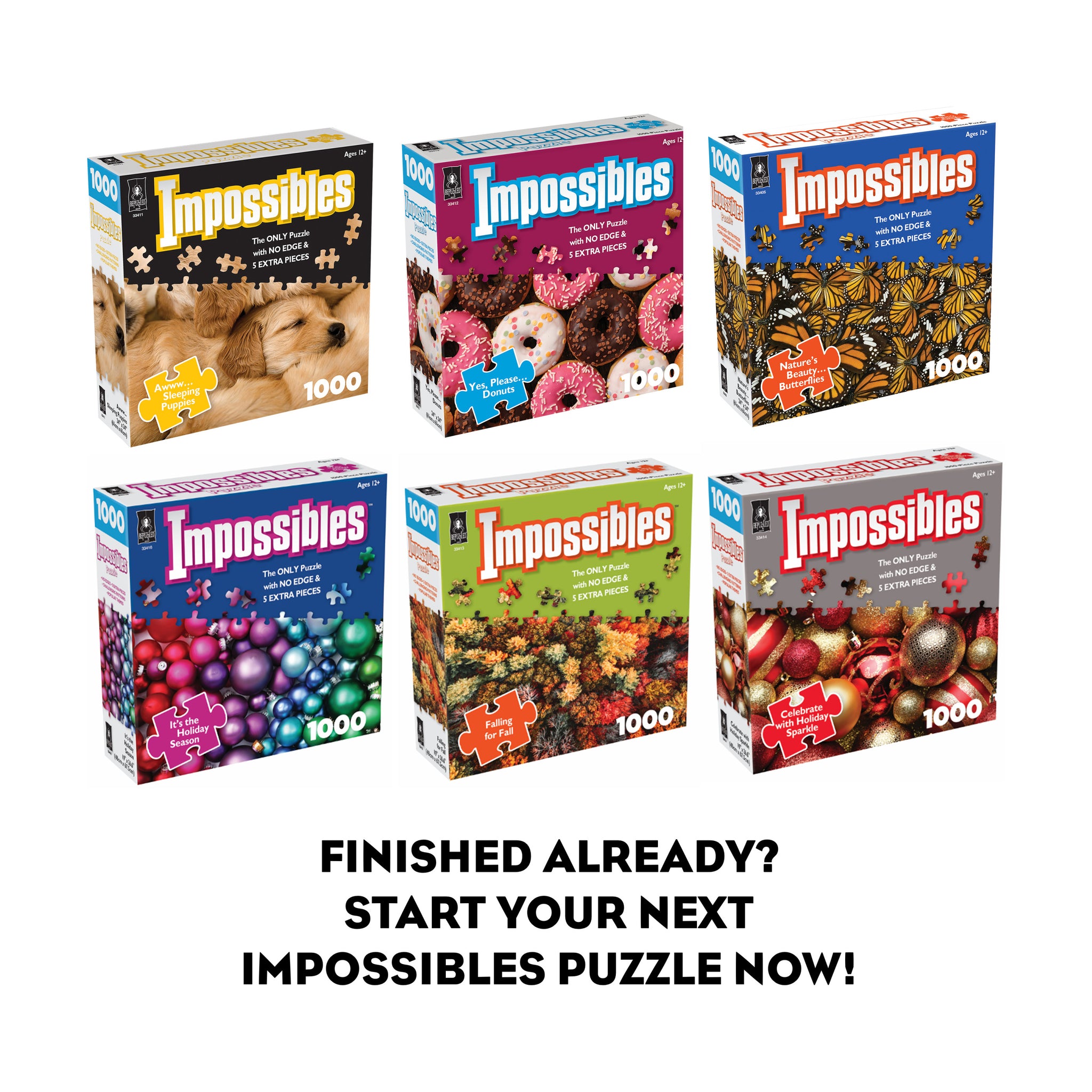Impossibles Puzzle - Falling for Fall: 1000 Pcs | Puzzles