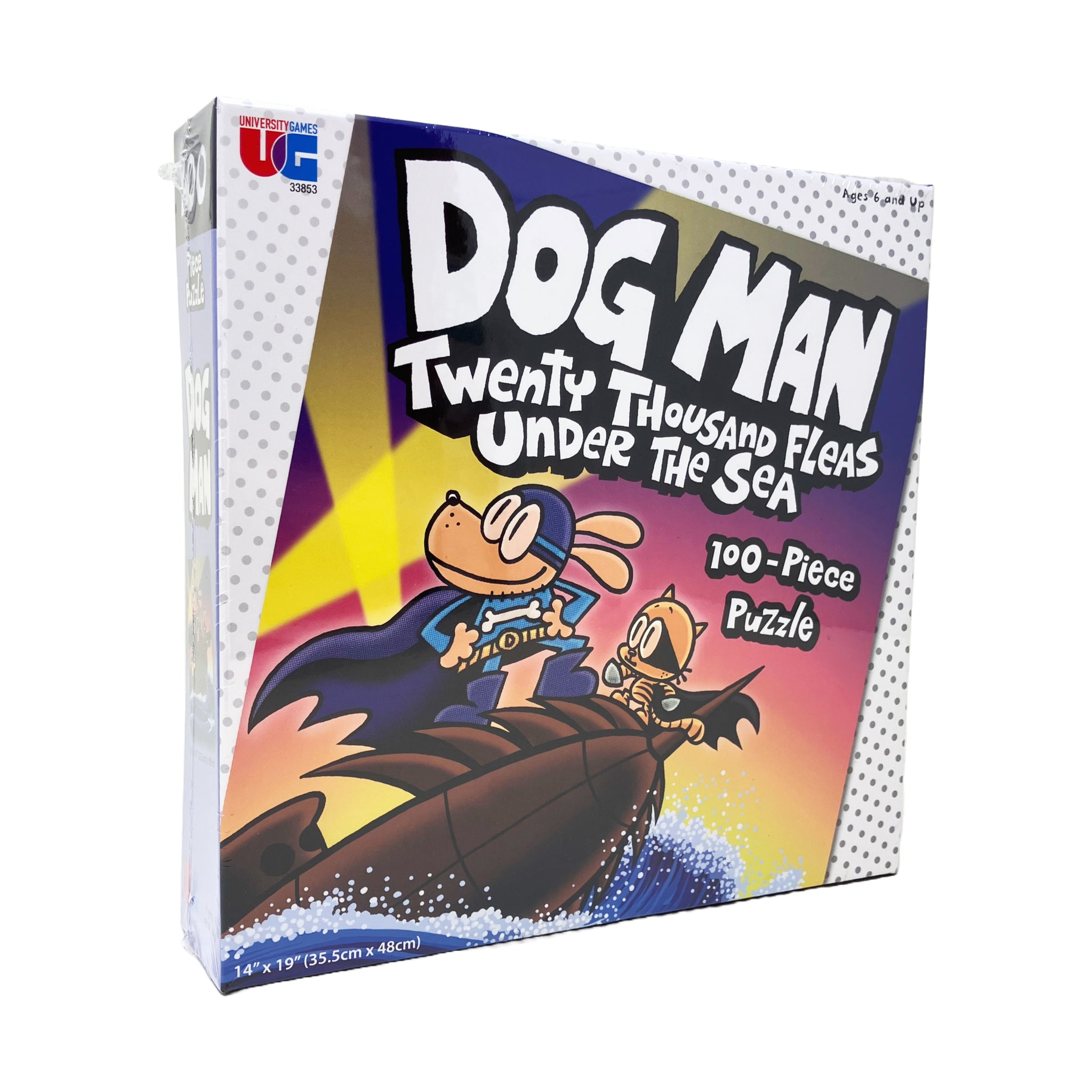 Dog Man - Twenty Thousand Fleas Under the Sea Jigsaw Puzzle