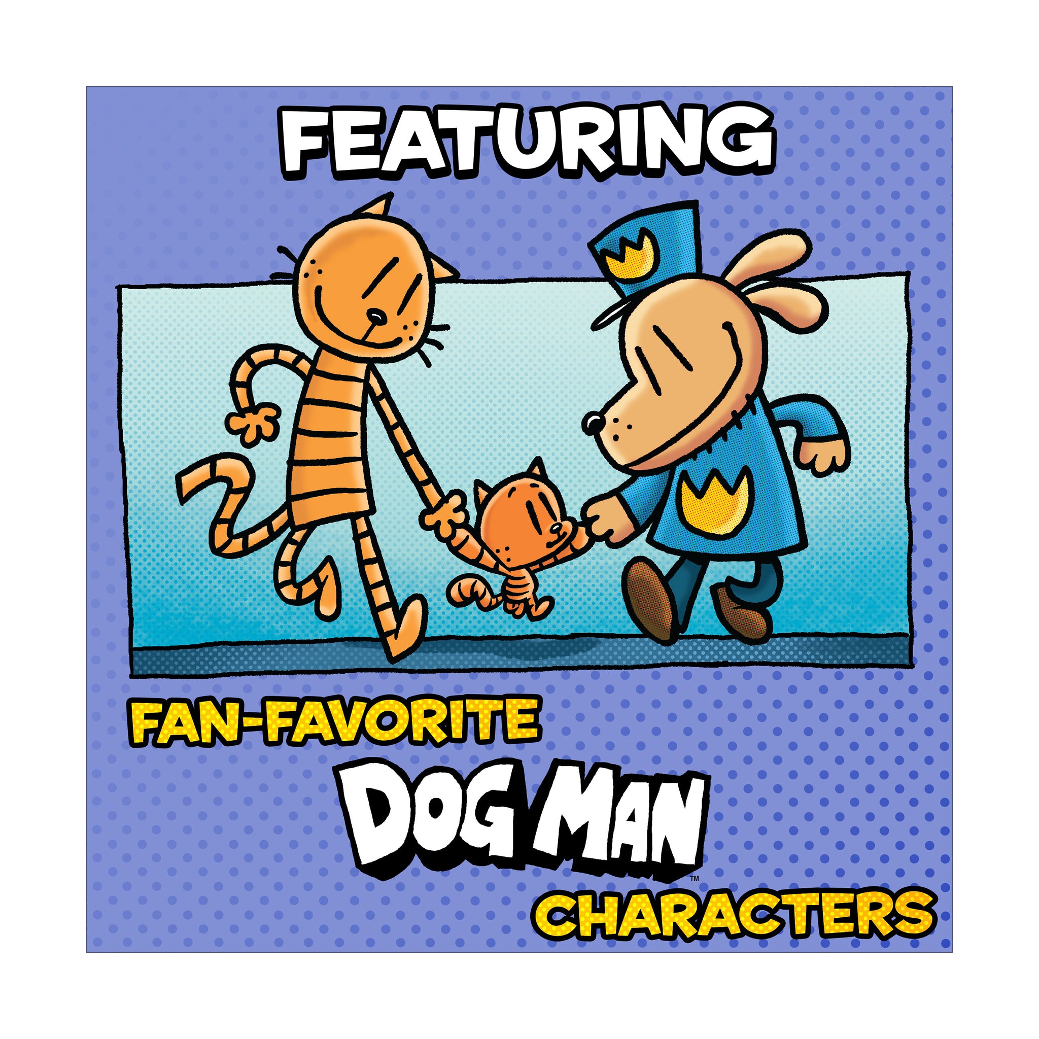 Dog Man - Book Cover Compilation Jigsaw Puzzle: 300 Pcs