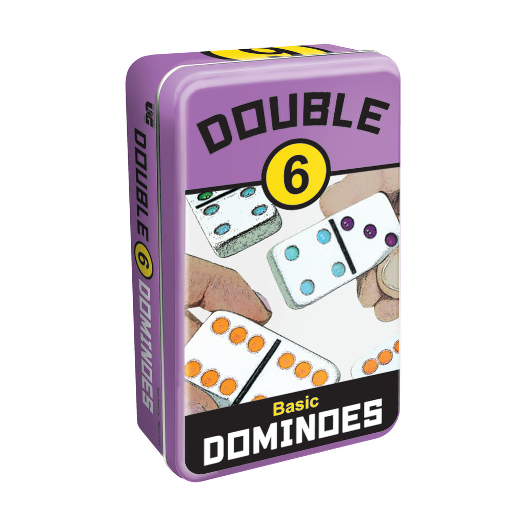 University Games Double 6 Basic Dominoes