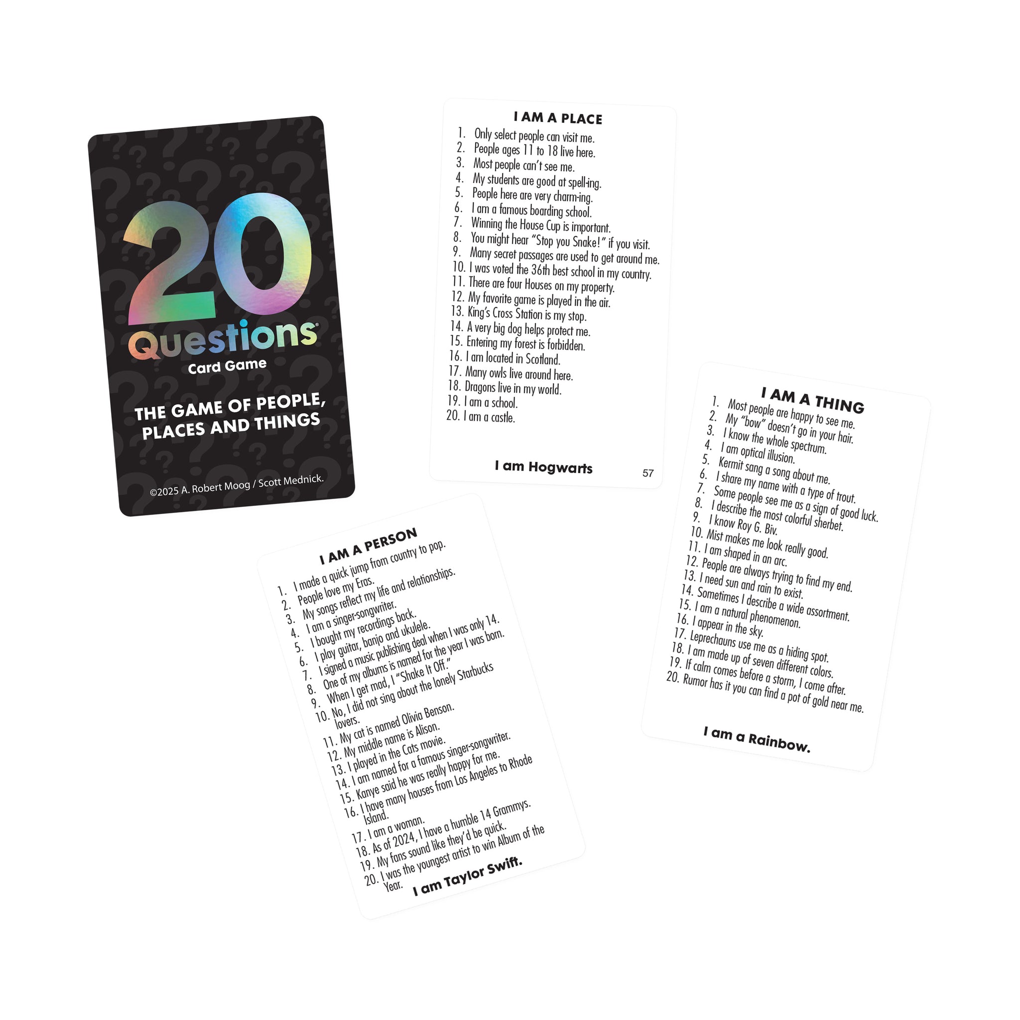 20 Questions Card Game Tin | Family Games | AreYouGame