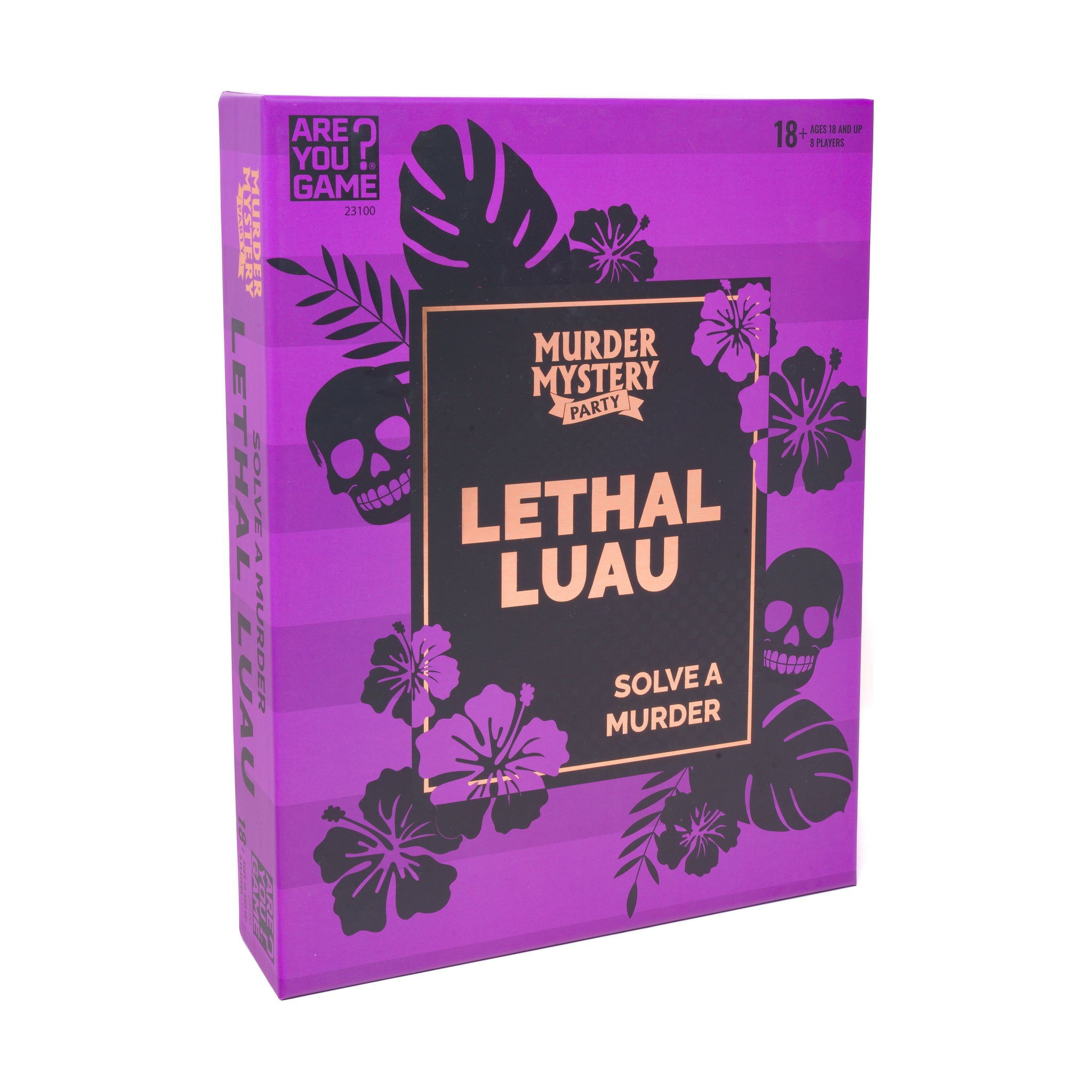Murder Mystery Party - Lethal Luau | AreYouGame – AreYouGame.com