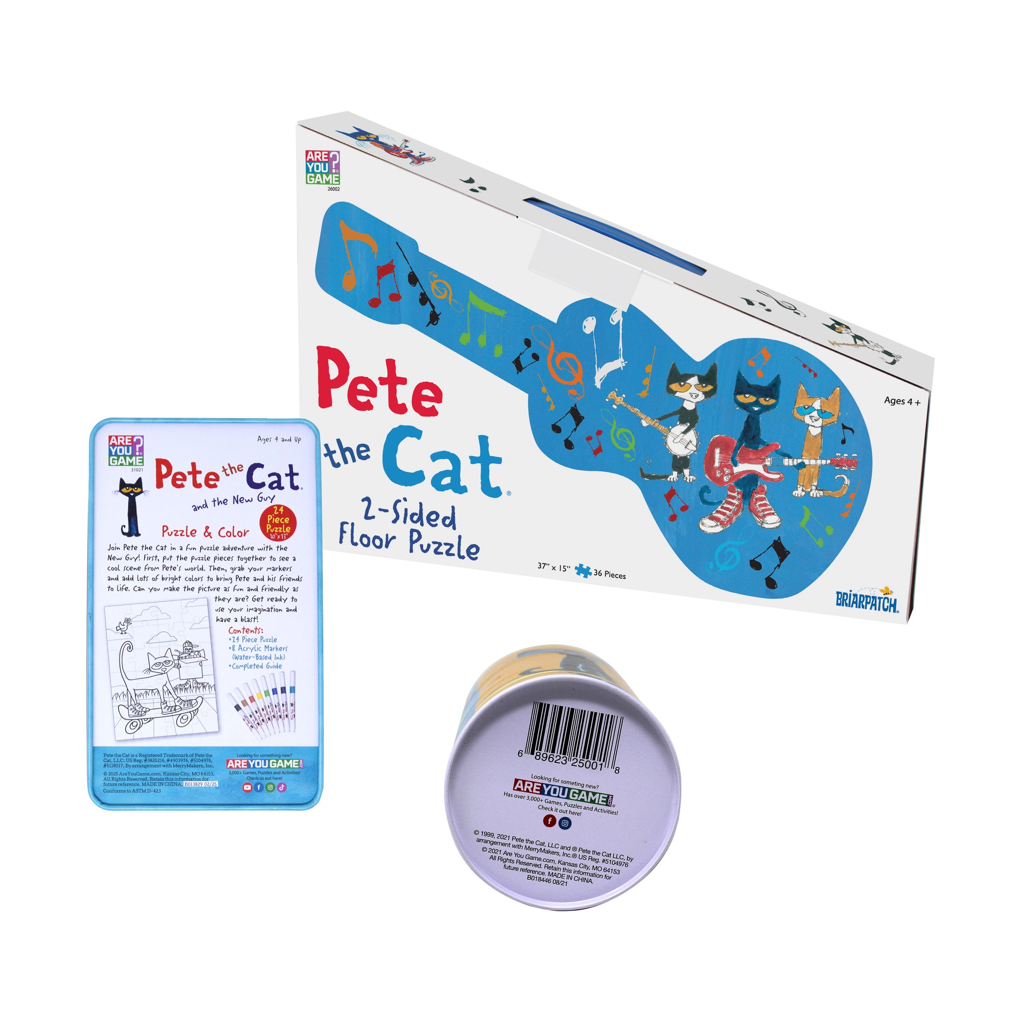 Pete the Cat - Groovy, Dude! Activity Puzzle Pack: 84 Pcs