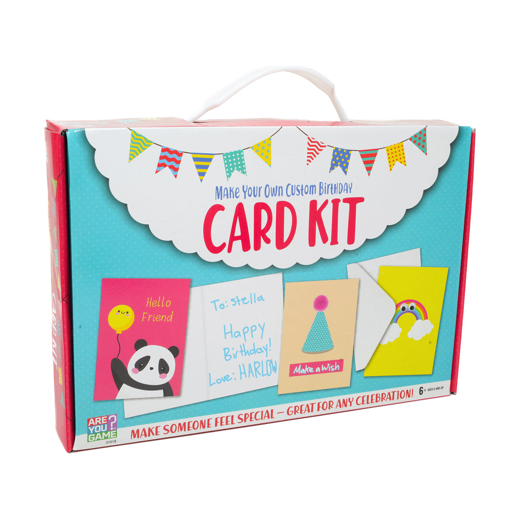 AreYouGame.com Make Your Own Custom Birthday Card Kit