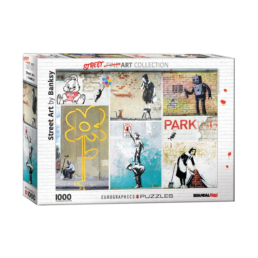 Eurographics Inc Street Art by Banksy: 1000 Pcs