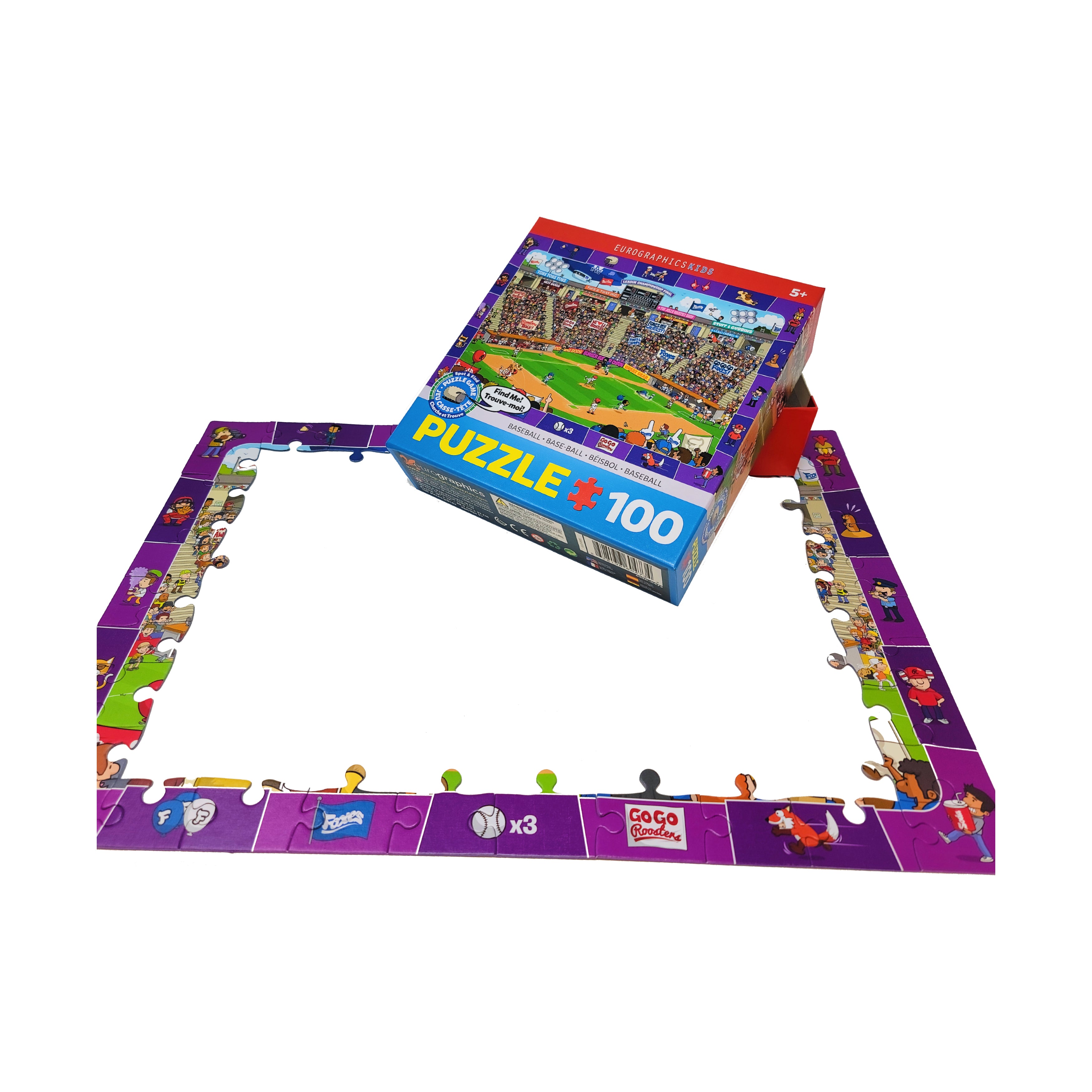 EuroGraphics Football Spot & Find Puzzle (100-Piece) (6100-0474)