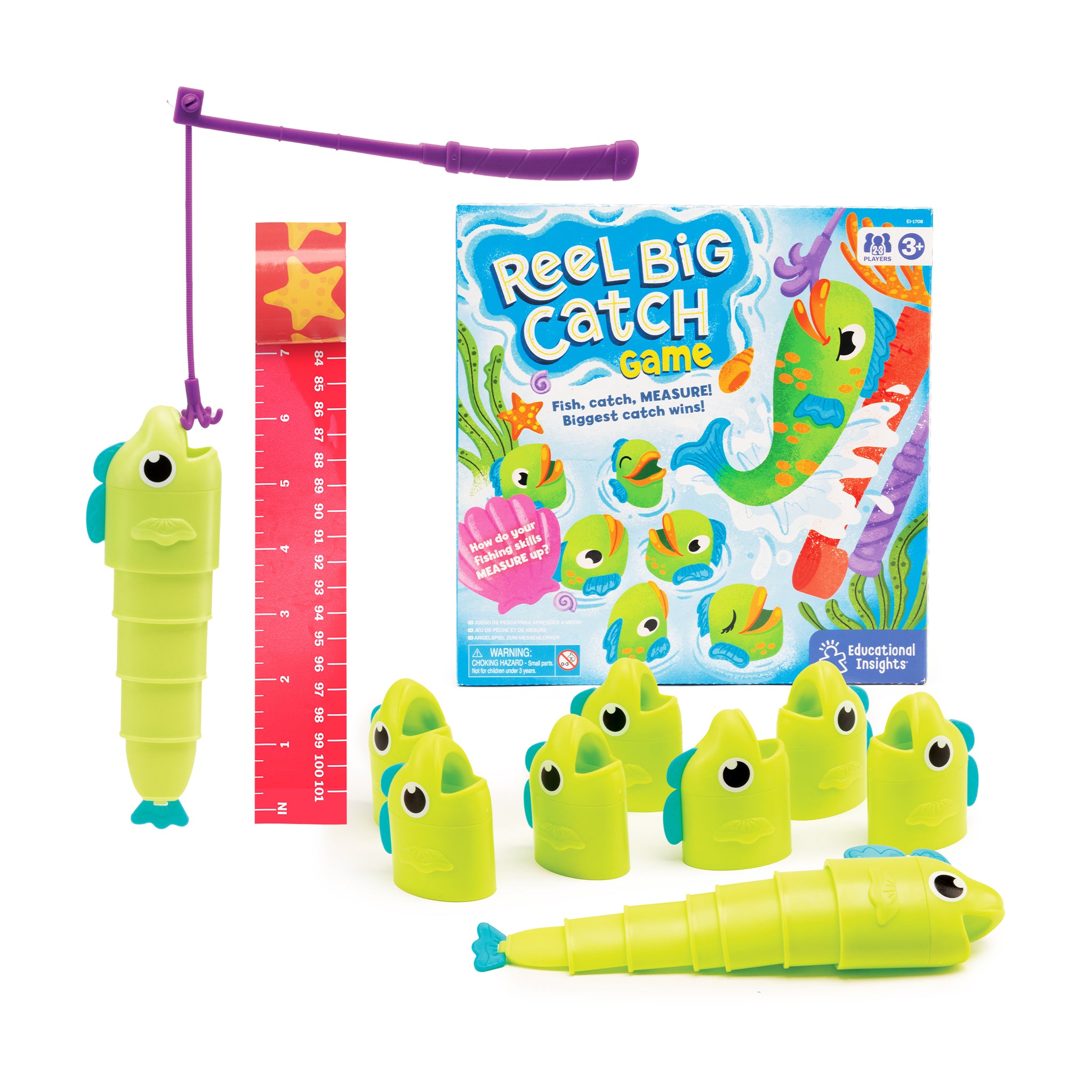 are you a fish cuz you're a reel catch Reel Big Catch Game | Preschool Games