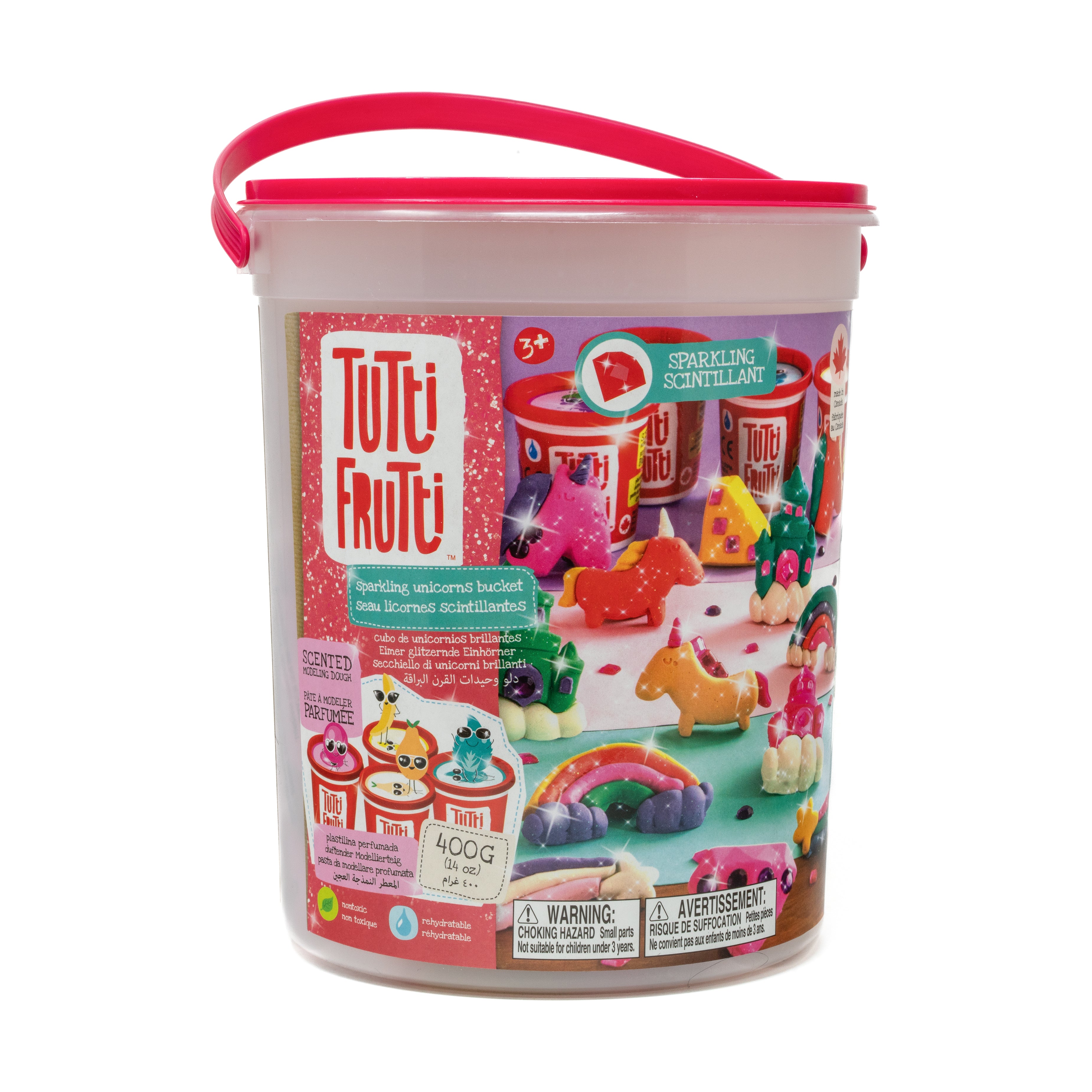 Tutti Frutti: Ice Cream Scented Modeling Dough Craft Kit w/ Molds