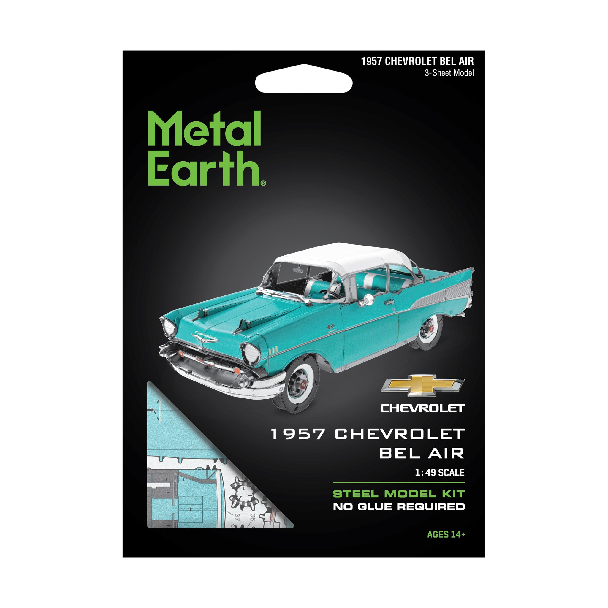 thumbnail image 2 of SWEN Products Farrell Series '57 Chevy Car Steel Weathervane 2 of 6