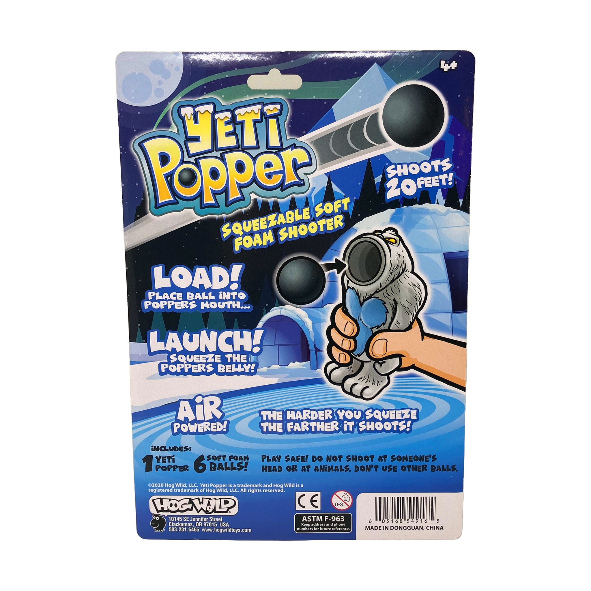 Yeti Popper | Foam & Dart Blasters | AreYouGame – AreYouGame.com