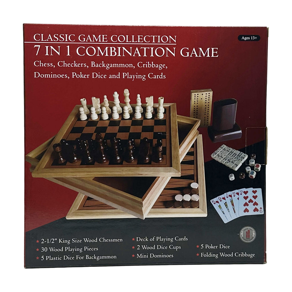 バライティーゲームセット6点 7 in 1 Combination Game Set | Classic Game | AreYouGame