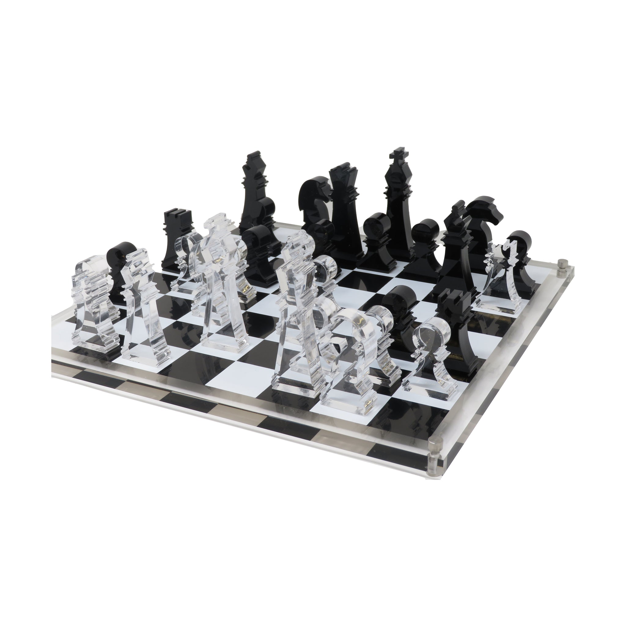Classic Game Collection - Acrylic Chess Set | AreYouGame