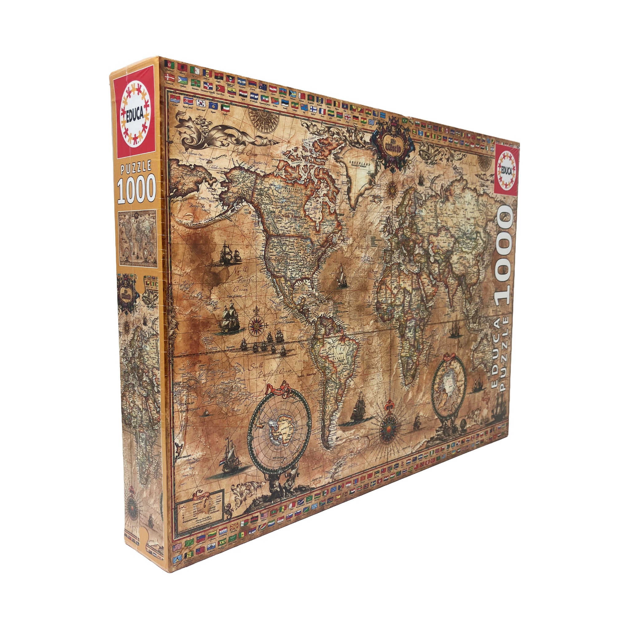 Ancient World Map Puzzle: 1000 Pcs | Jigsaw Puzzle | AreYouGame