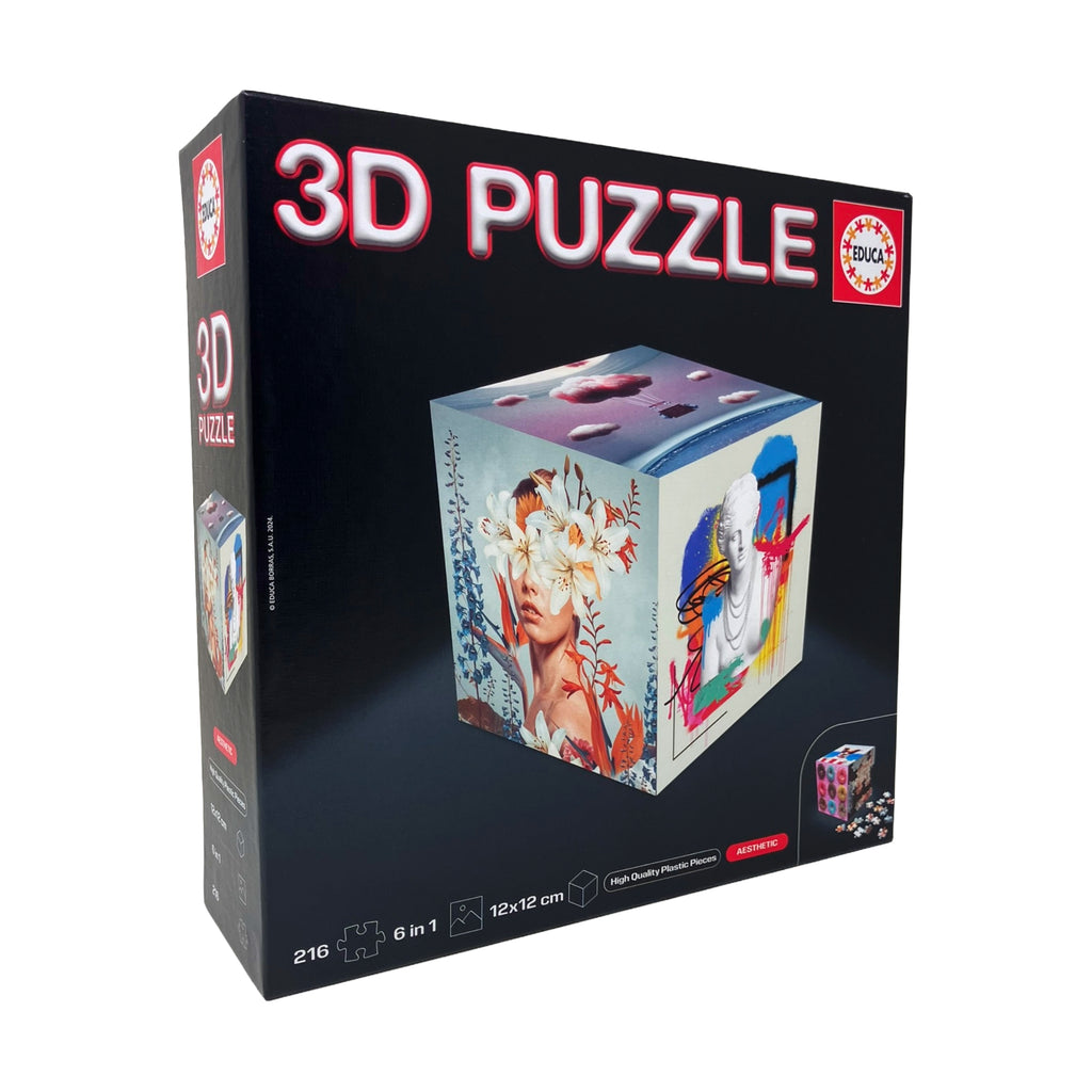 Educa 3D Cube Puzzle - Aesthetic: 216 Pcs