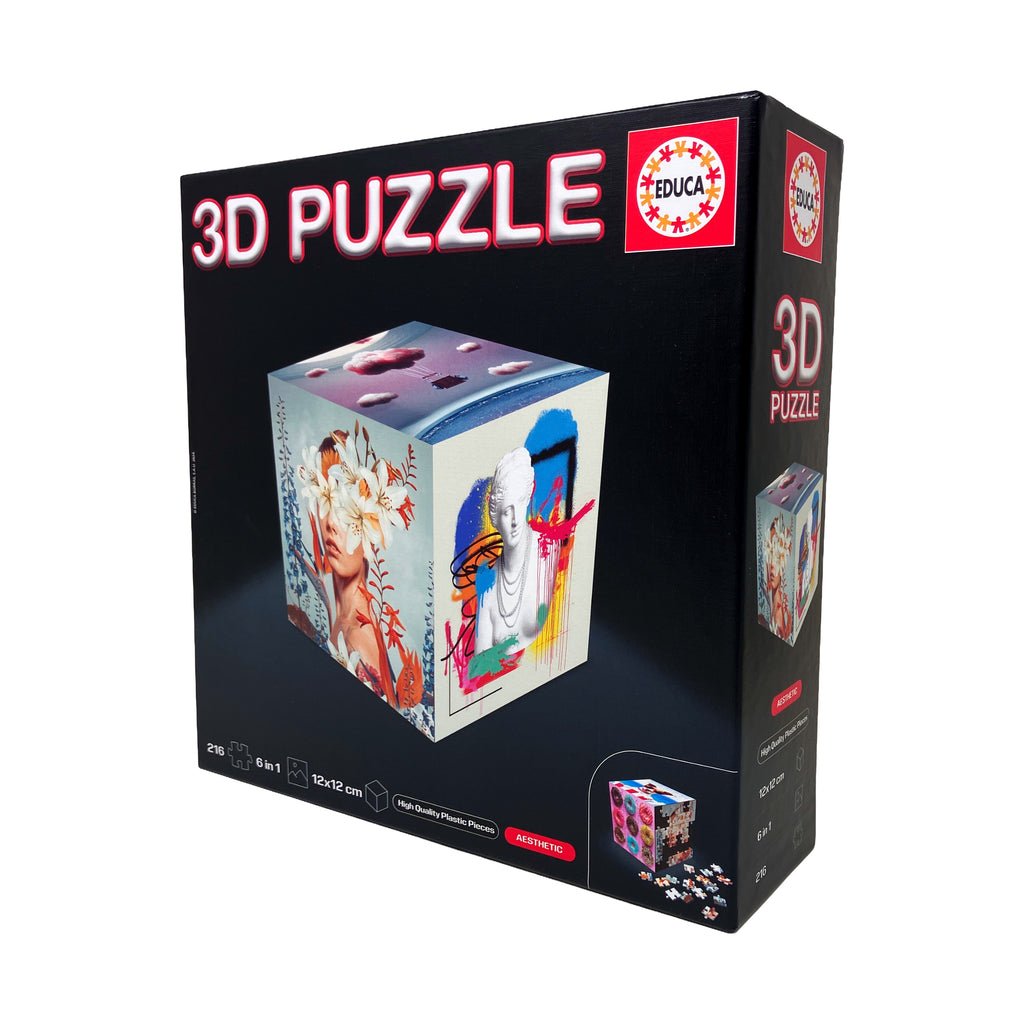 3D Cube Puzzle - Aesthetic: 216 Pcs | AreYouGame – AreYouGame.com