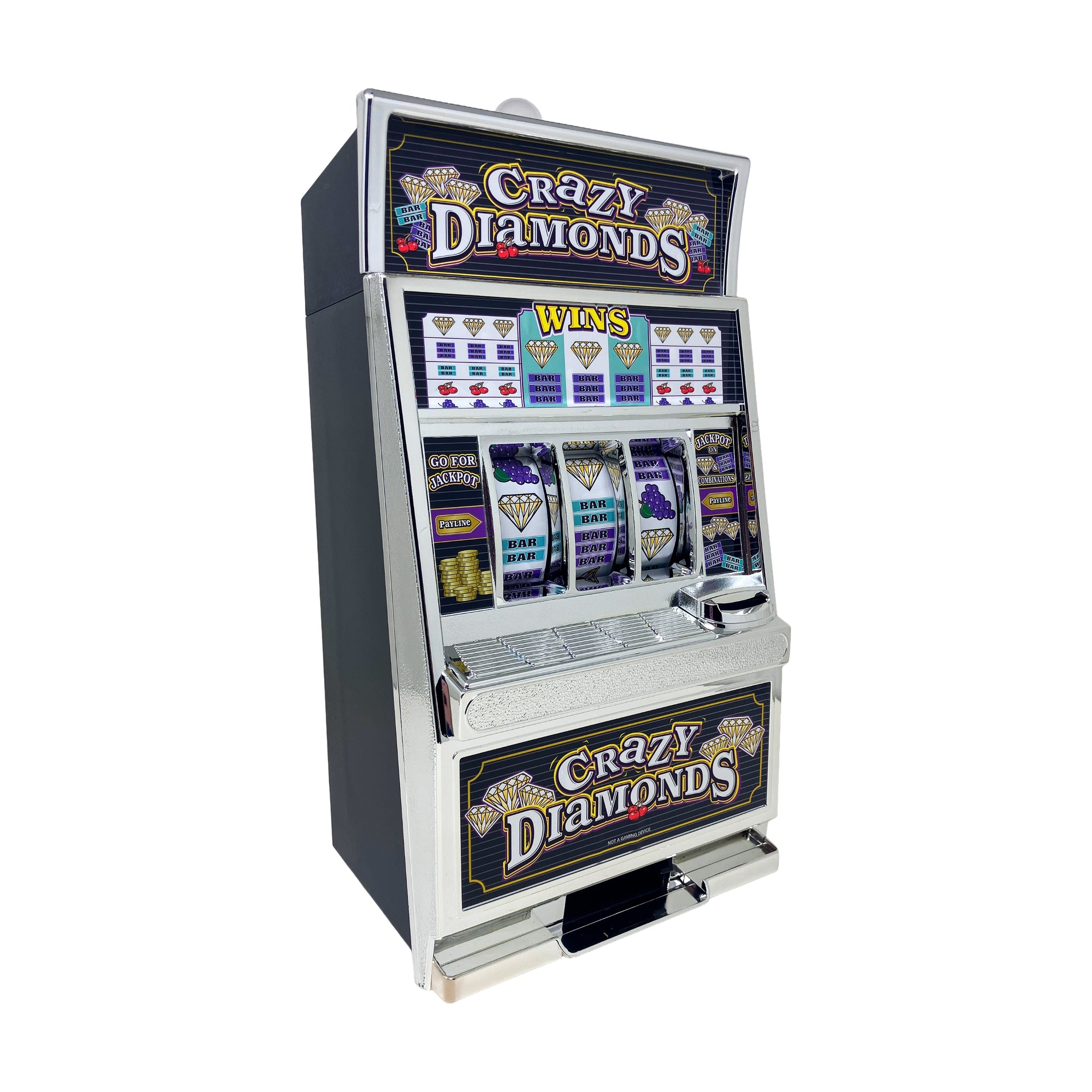 Crazy Diamonds Slot Savings Bank | Electronic Games | AreYouGame