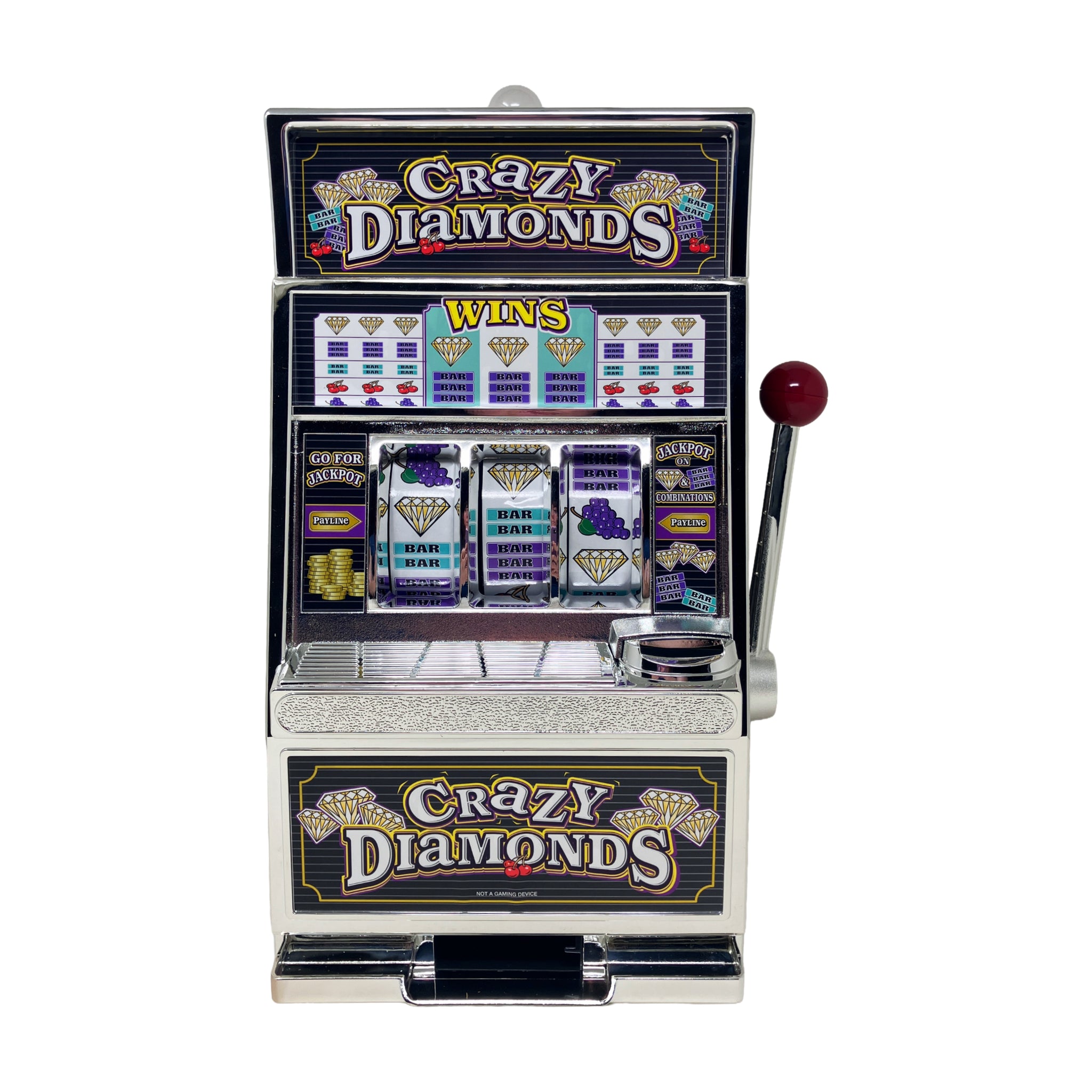 Crazy Diamonds Slot Savings Bank | Electronic Games | AreYouGame