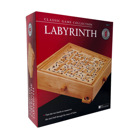 Classic Game Collection - Wood Labyrinth