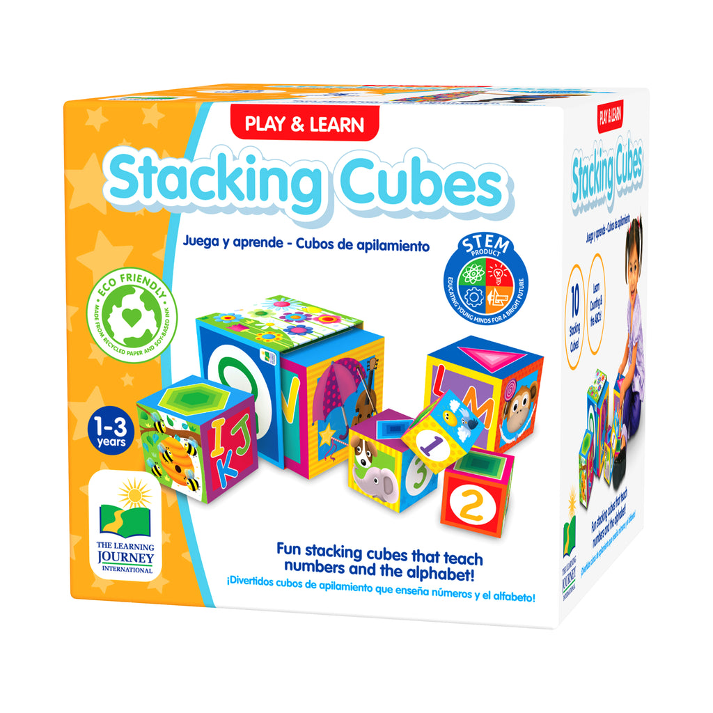 The Learning Journey Play & Learn - Stacking Cubes