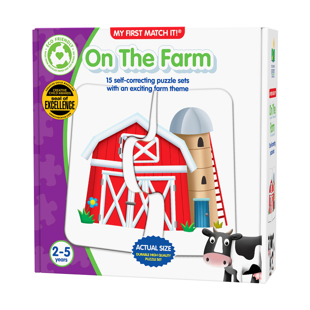 The Learning Journey My First Match It! - On the Farm
