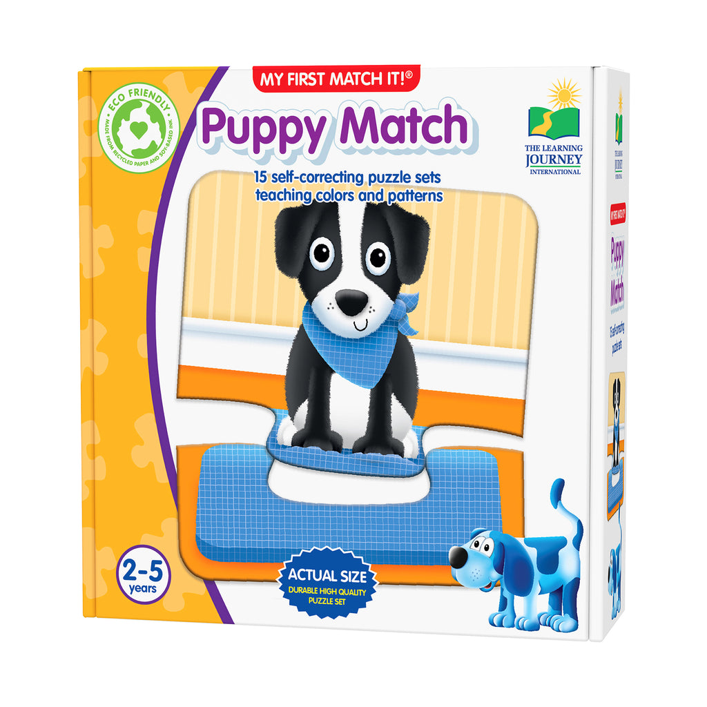 The Learning Journey My First Match It! - Puppy Match