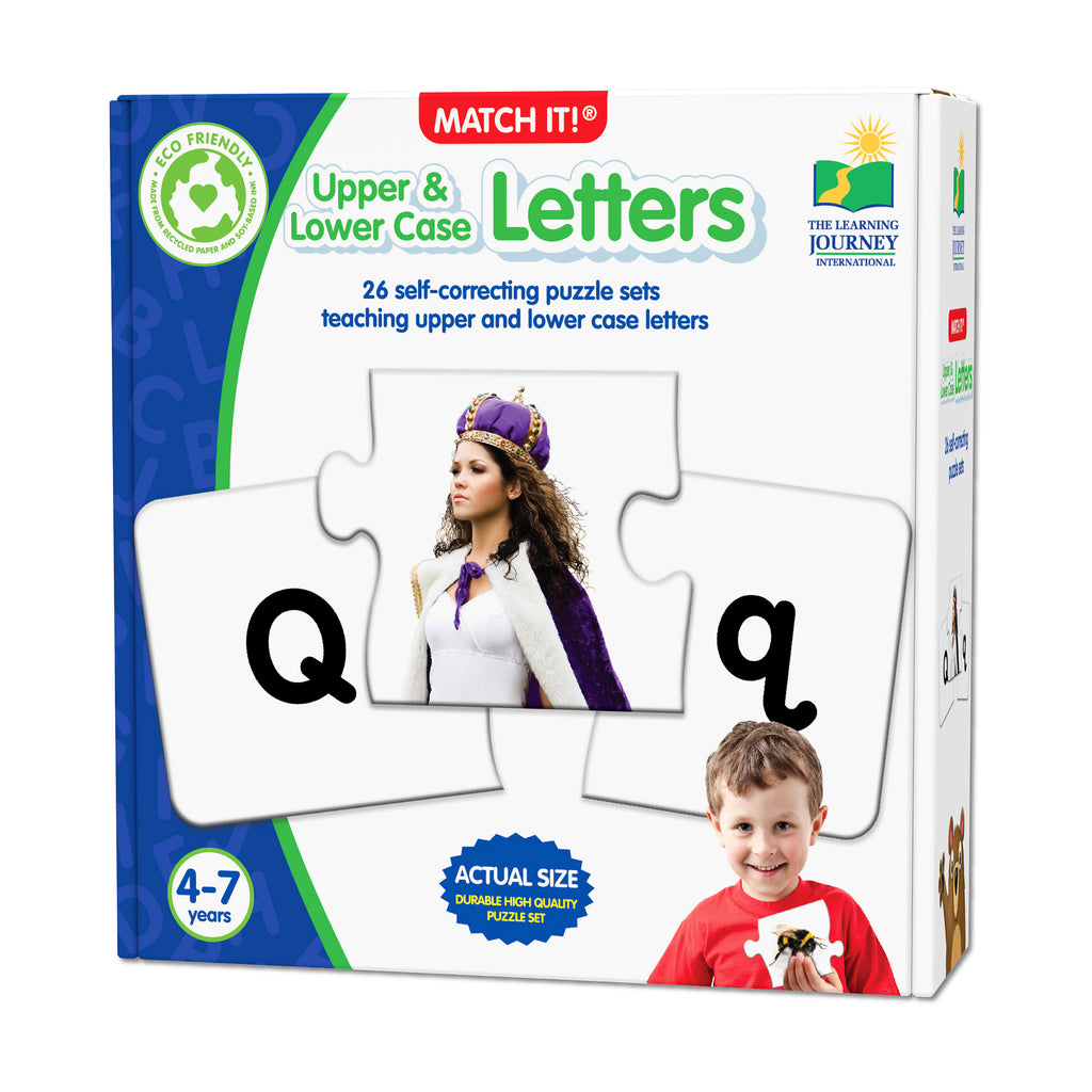 The Learning Journey Match It! - Upper & Lower Case Letters