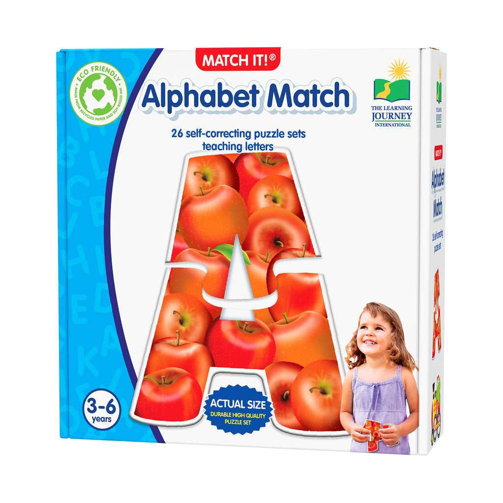 The Learning Journey Match It! - Alphabet Match