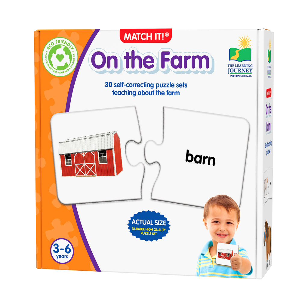 The Learning Journey Match It! - On the Farm
