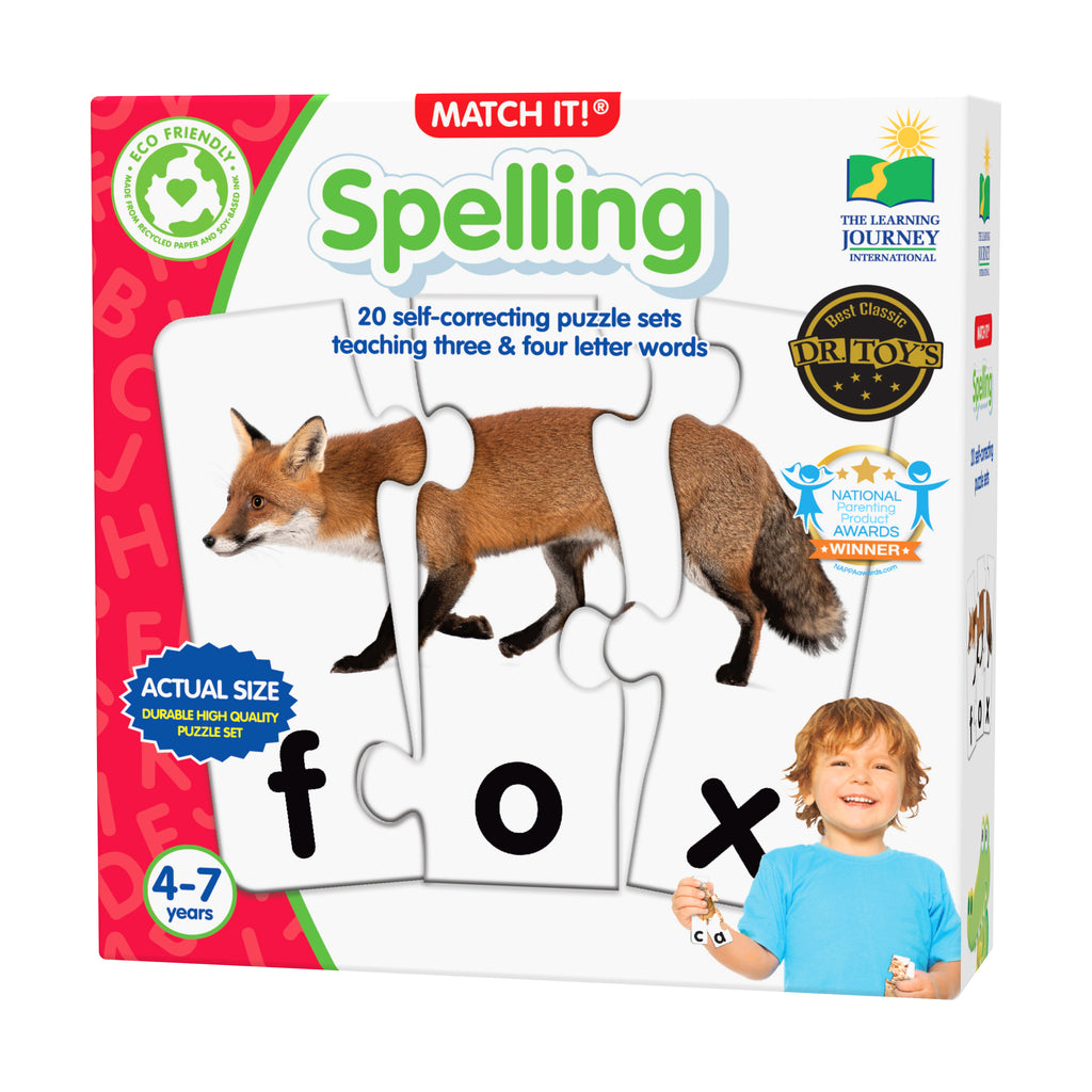 The Learning Journey Match It! - Spelling