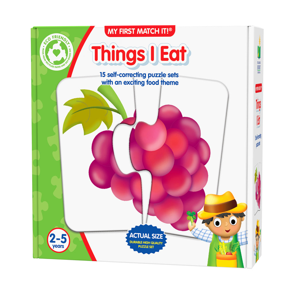 The Learning Journey My First Match It! - Things I Eat