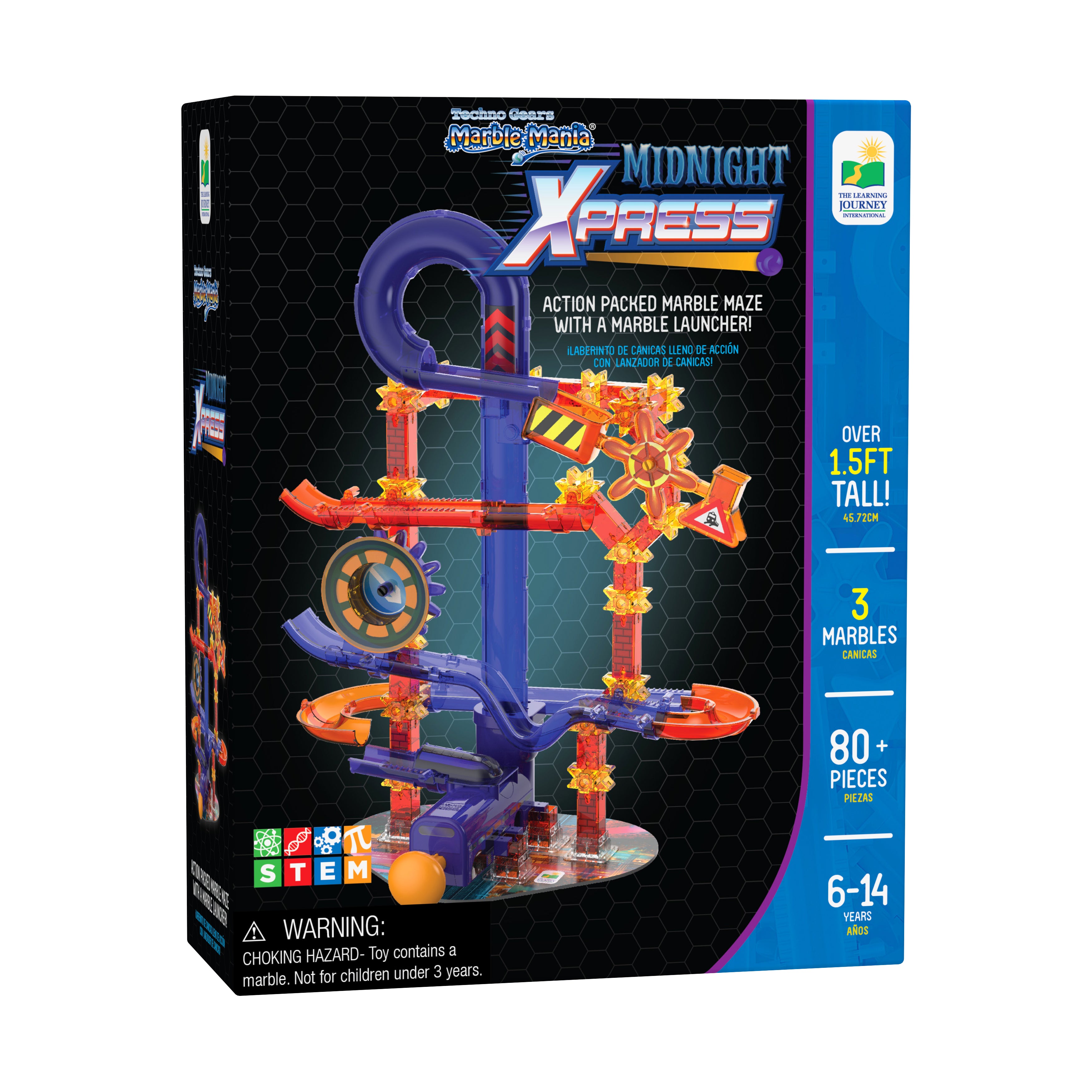 Techno Gears Marble Mania - Midnight Xpress: 80+ Pcs | AreYouGame