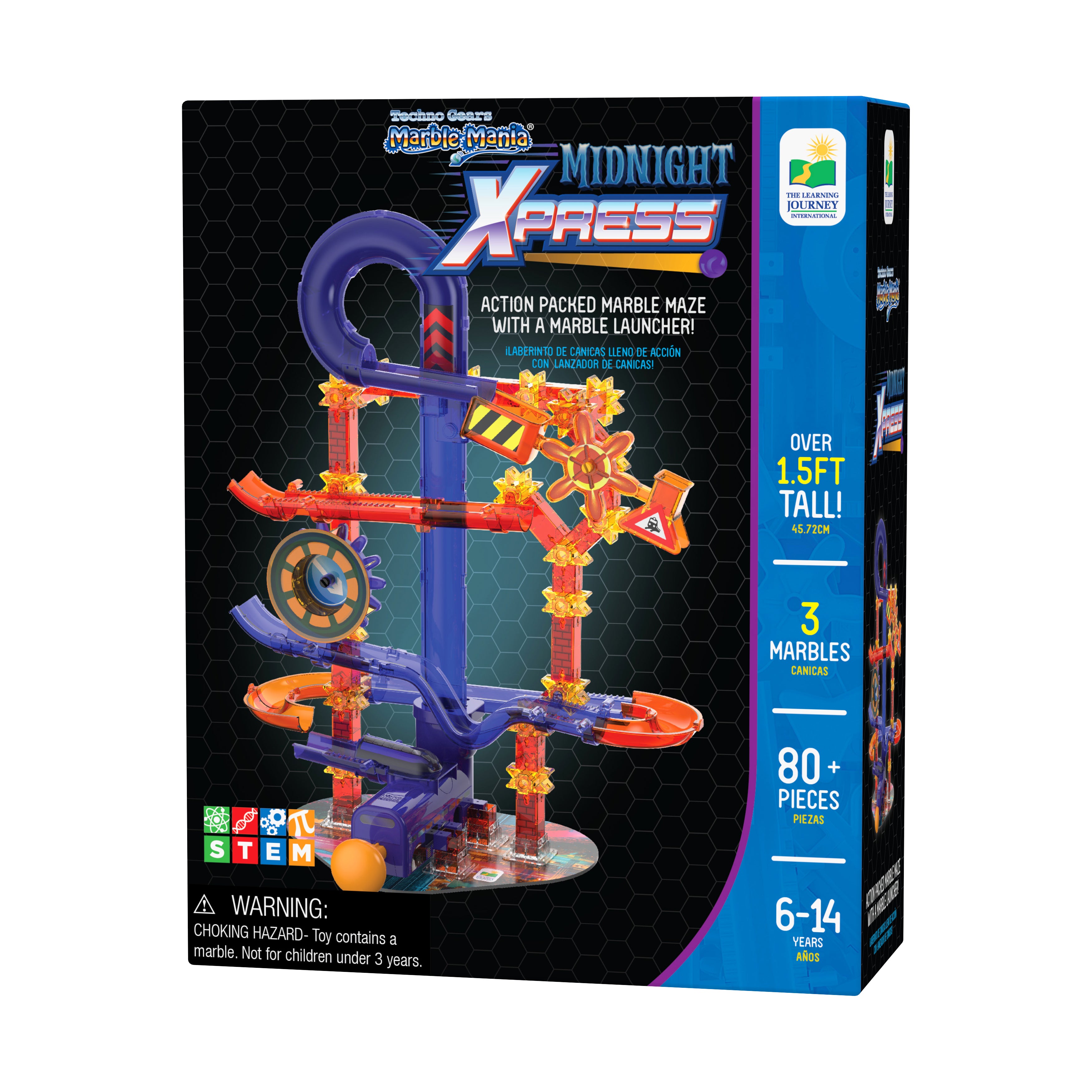Techno Gears Marble Mania - Midnight Xpress: 80+ Pcs | AreYouGame